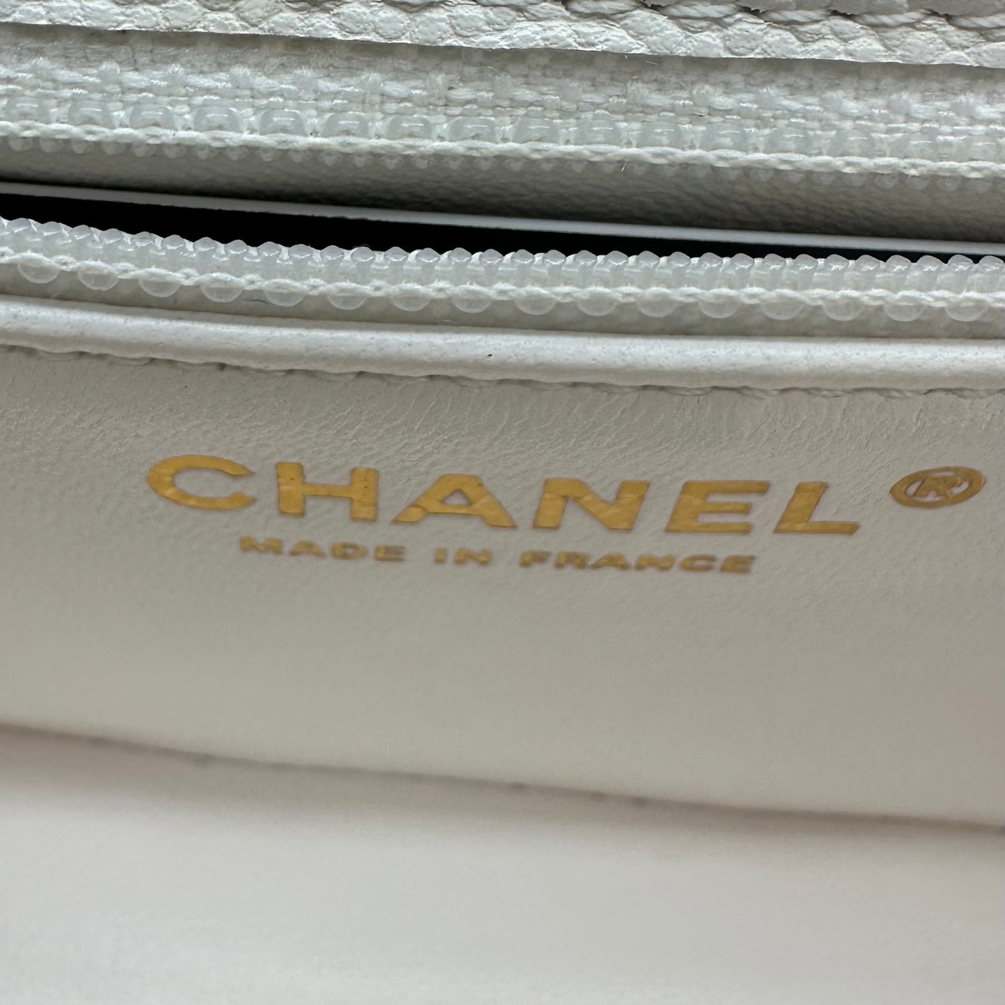Chanel - Timeless/Classique - Leather - White - (mini)