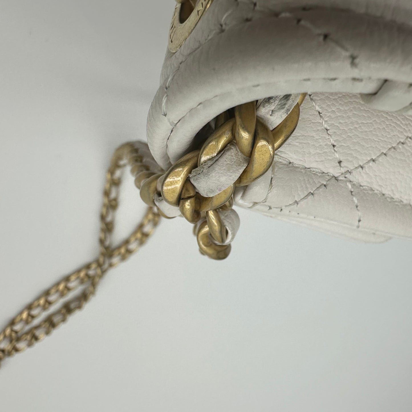 Chanel - Timeless/Classique - Leather - White - (mini)