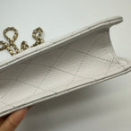 Chanel - Timeless/Classique - Leather - White - (mini)