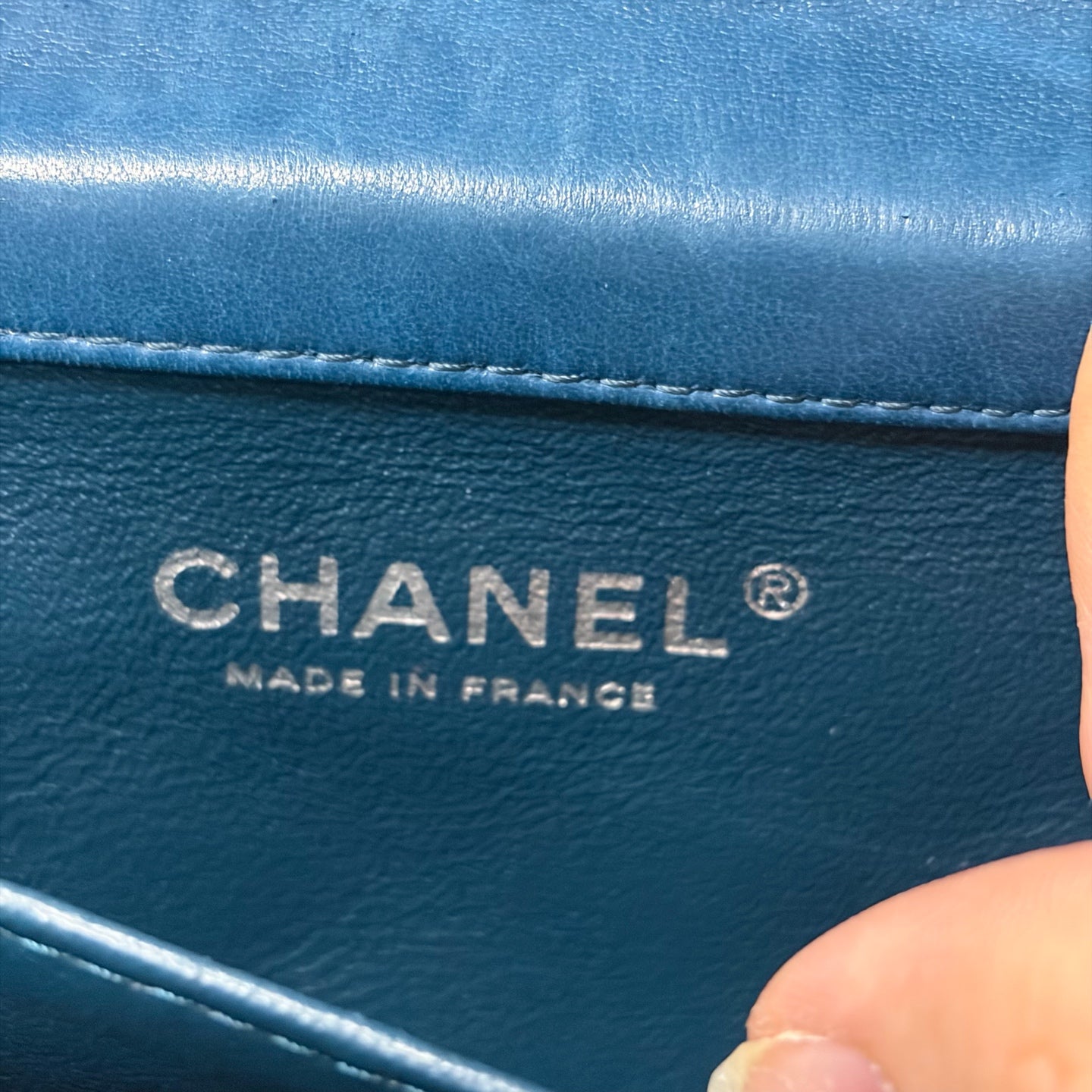 Chanel - Timeless/Classique - Patent leather - Green - (mini)