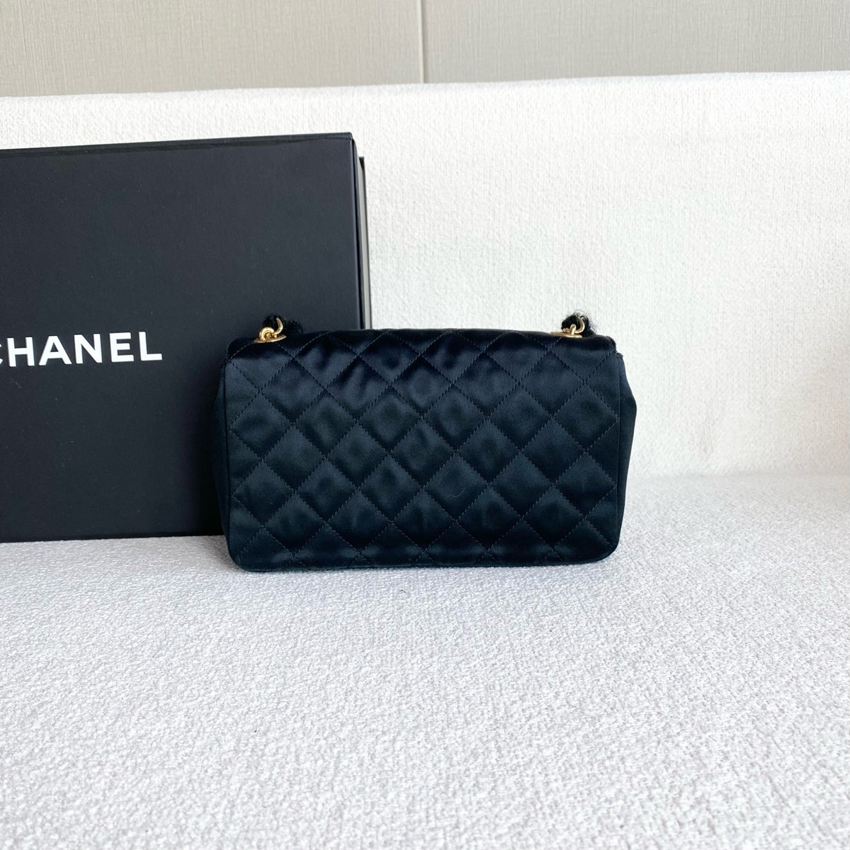 Chanel - Timeless/Classique - Silk - Black - (mini)