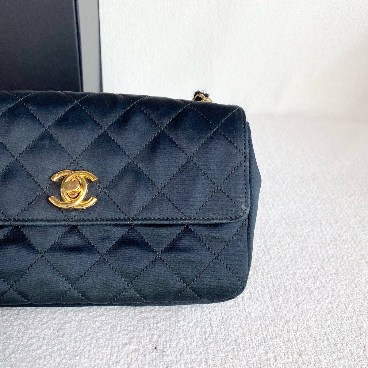 Chanel - Timeless/Classique - Silk - Black - (mini)