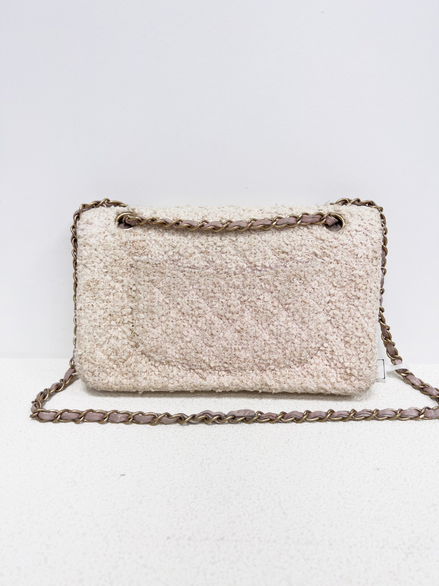 Chanel - Timeless/Classique - Tweed - Beige - (medium)