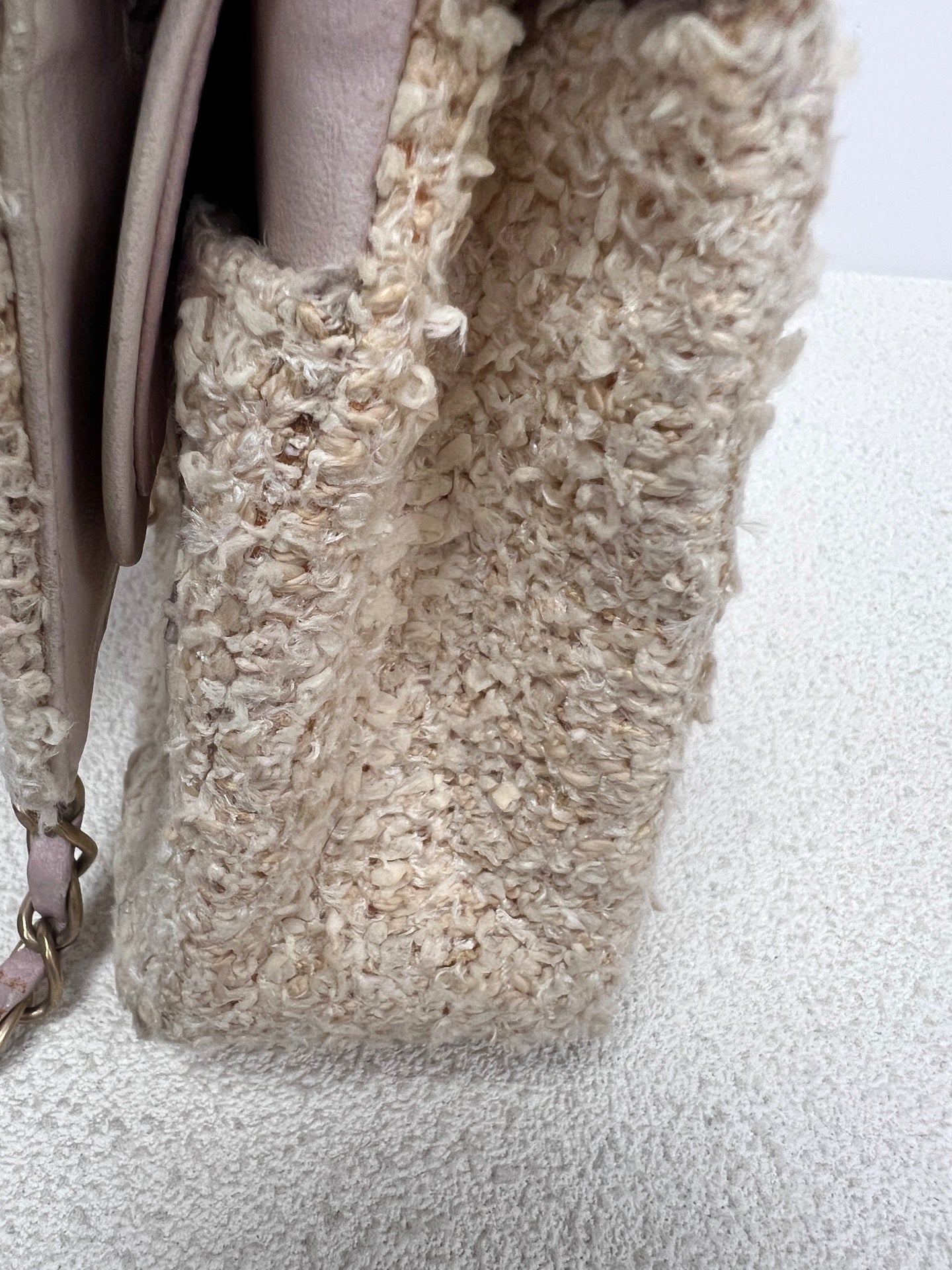 Chanel - Timeless/Classique - Tweed - Beige - (medium)