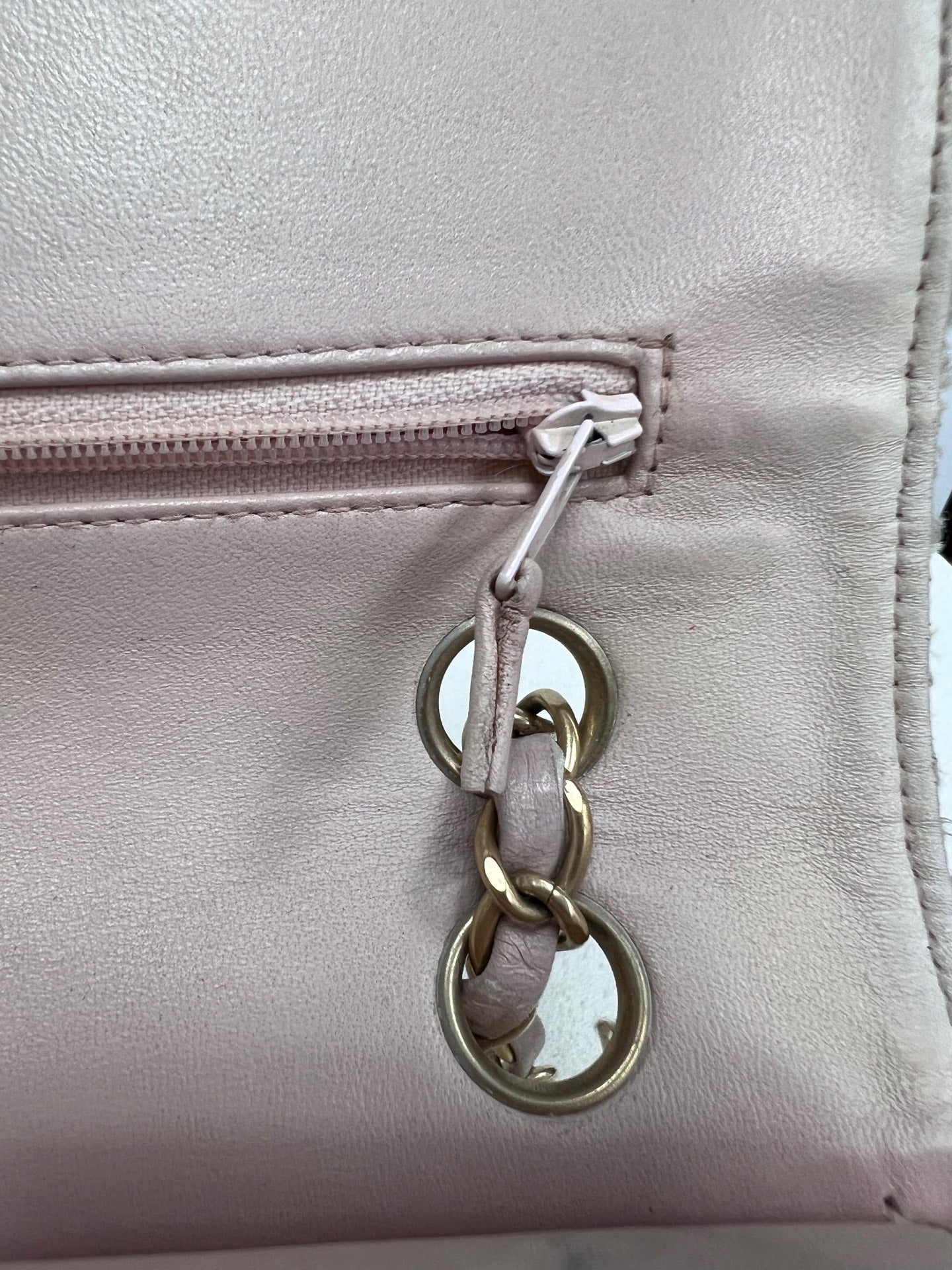 Chanel - Timeless/Classique - Tweed - Beige - (medium)