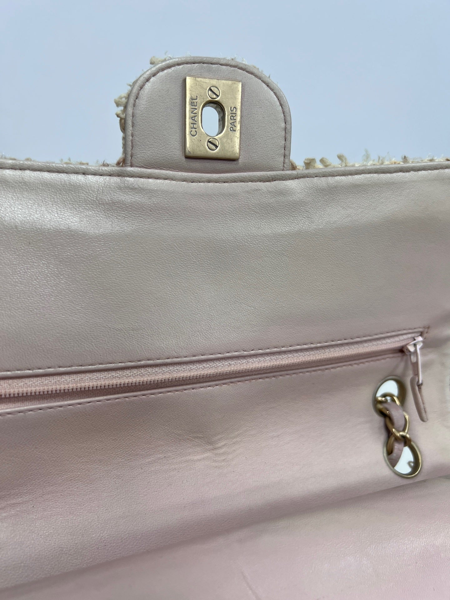 Chanel - Timeless/Classique - Tweed - Beige - (medium)
