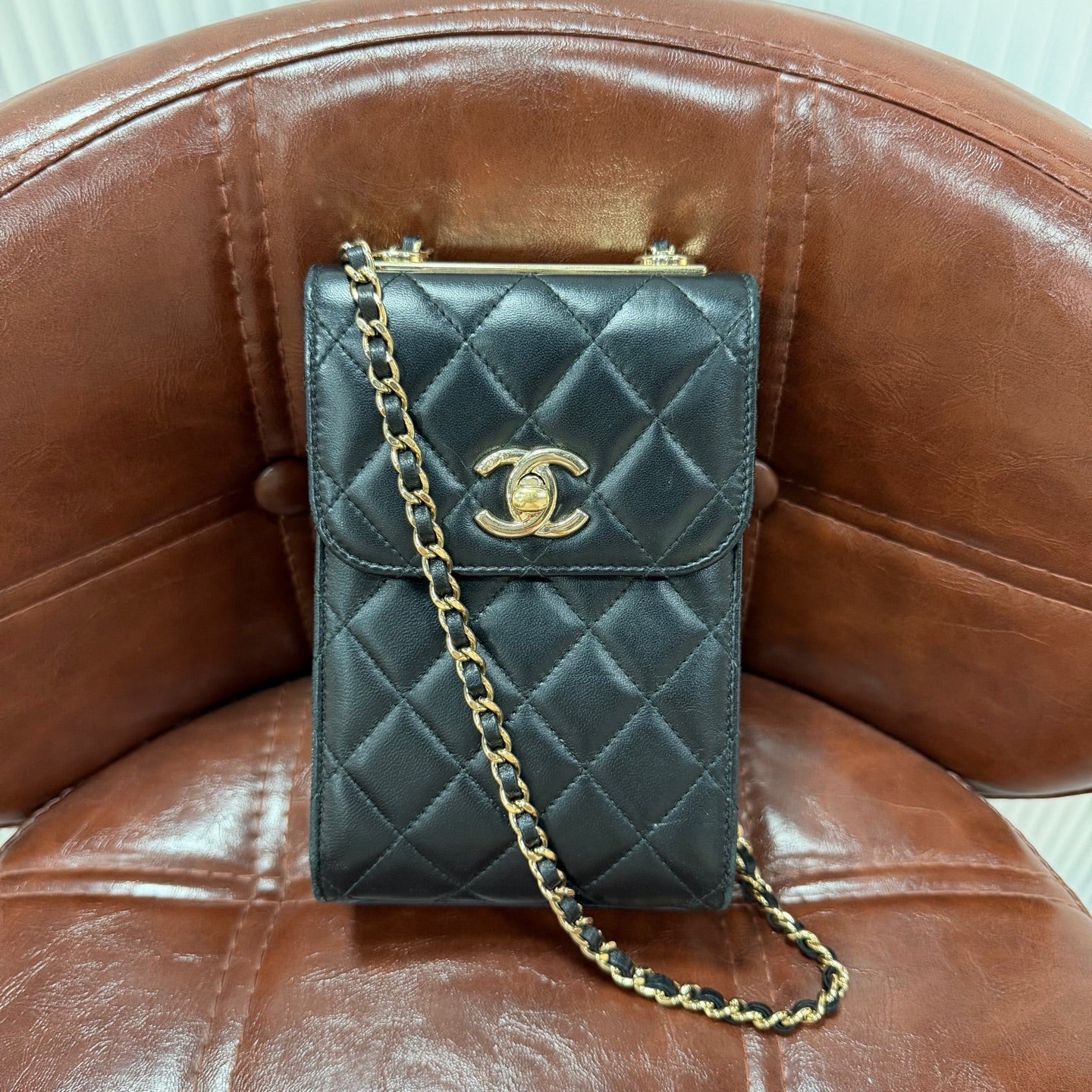 Chanel - Trendy CC - Leather - Black - (mini)