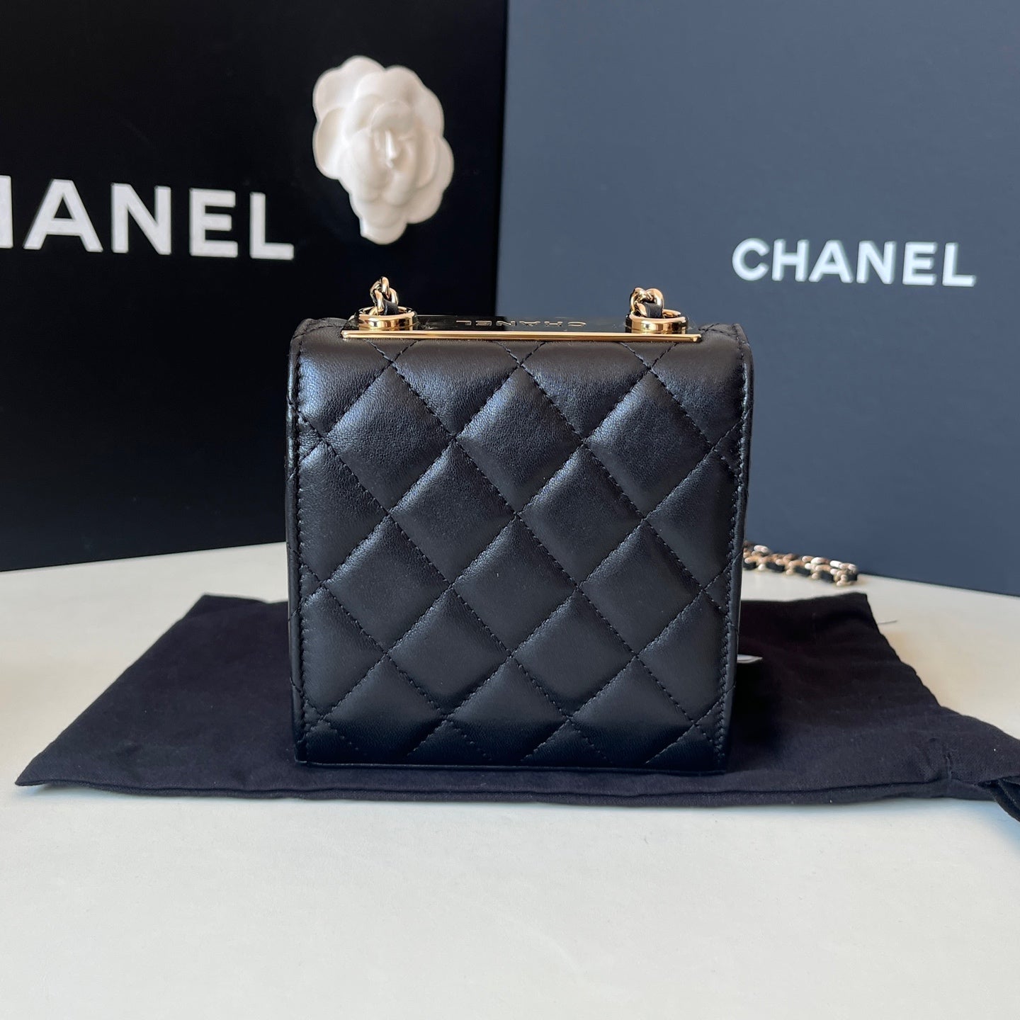 Chanel - Trendy CC - Leather - Black - (mini)