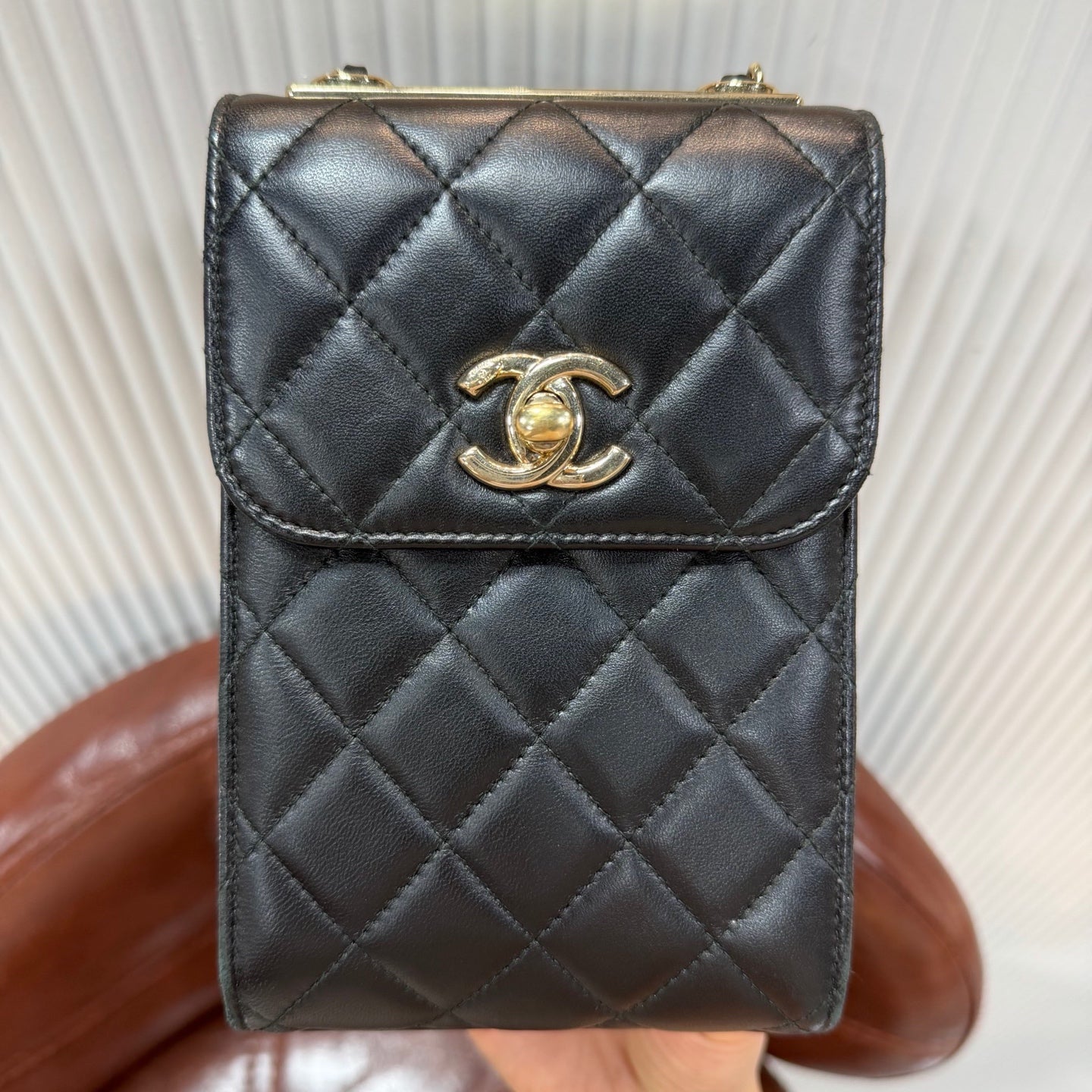 Chanel - Trendy CC - Leather - Black - (mini)