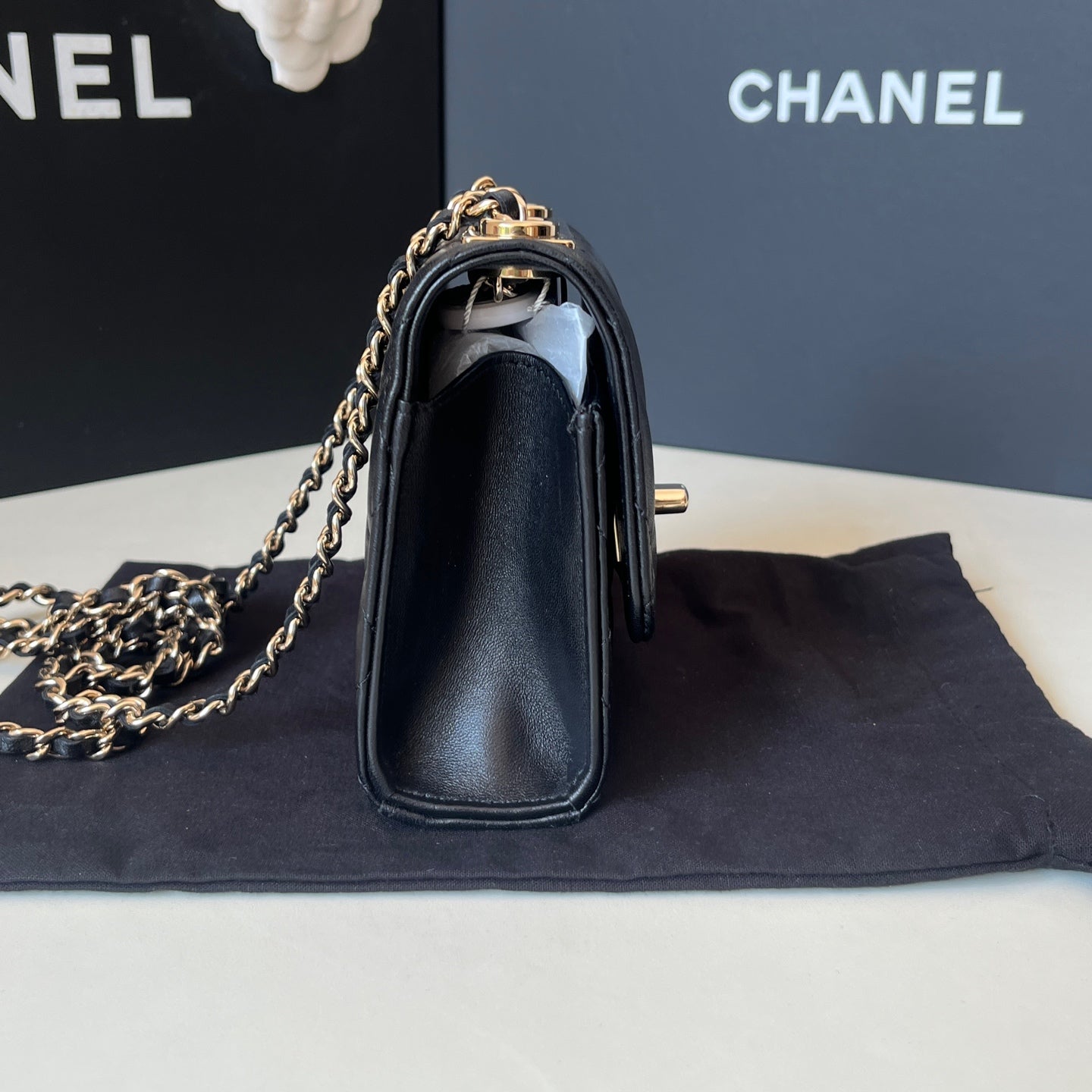 Chanel - Trendy CC - Leather - Black - (mini)