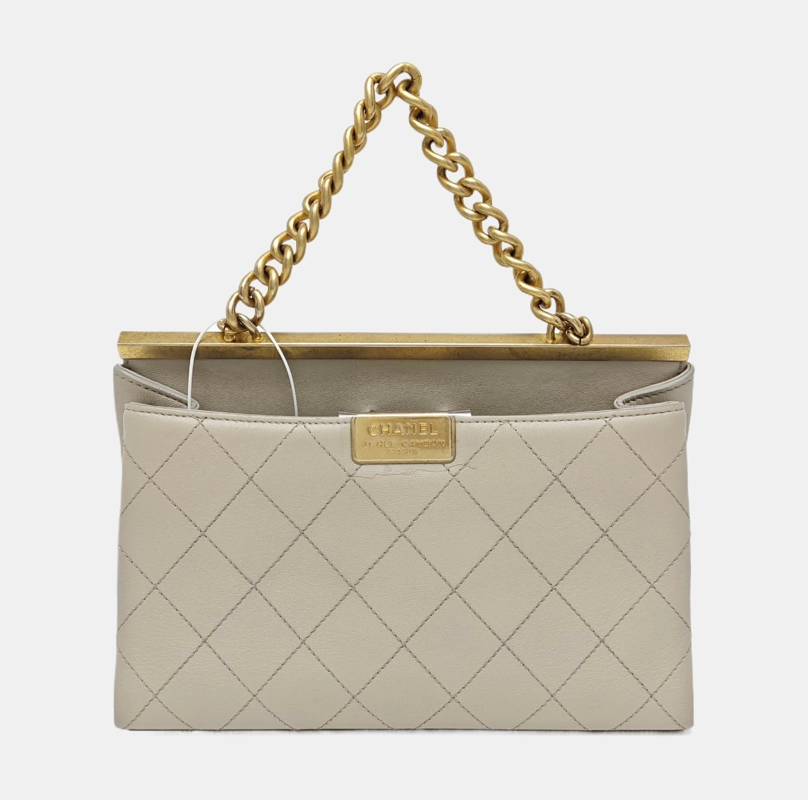 Chanel - Trendy CC - Leather - Grey - (Small)