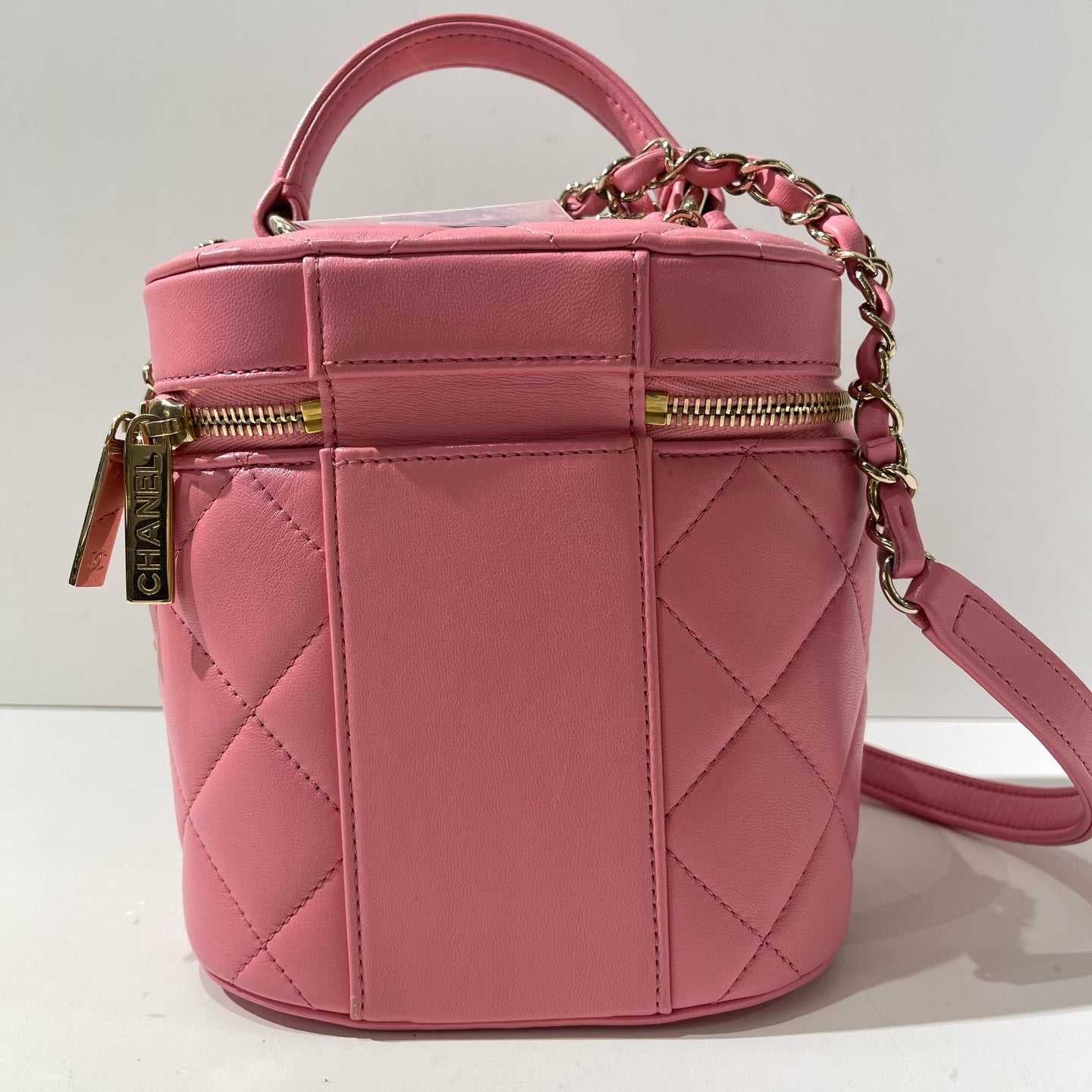 Chanel - Trendy CC Vanity Case - Leather - Pink - (mini)