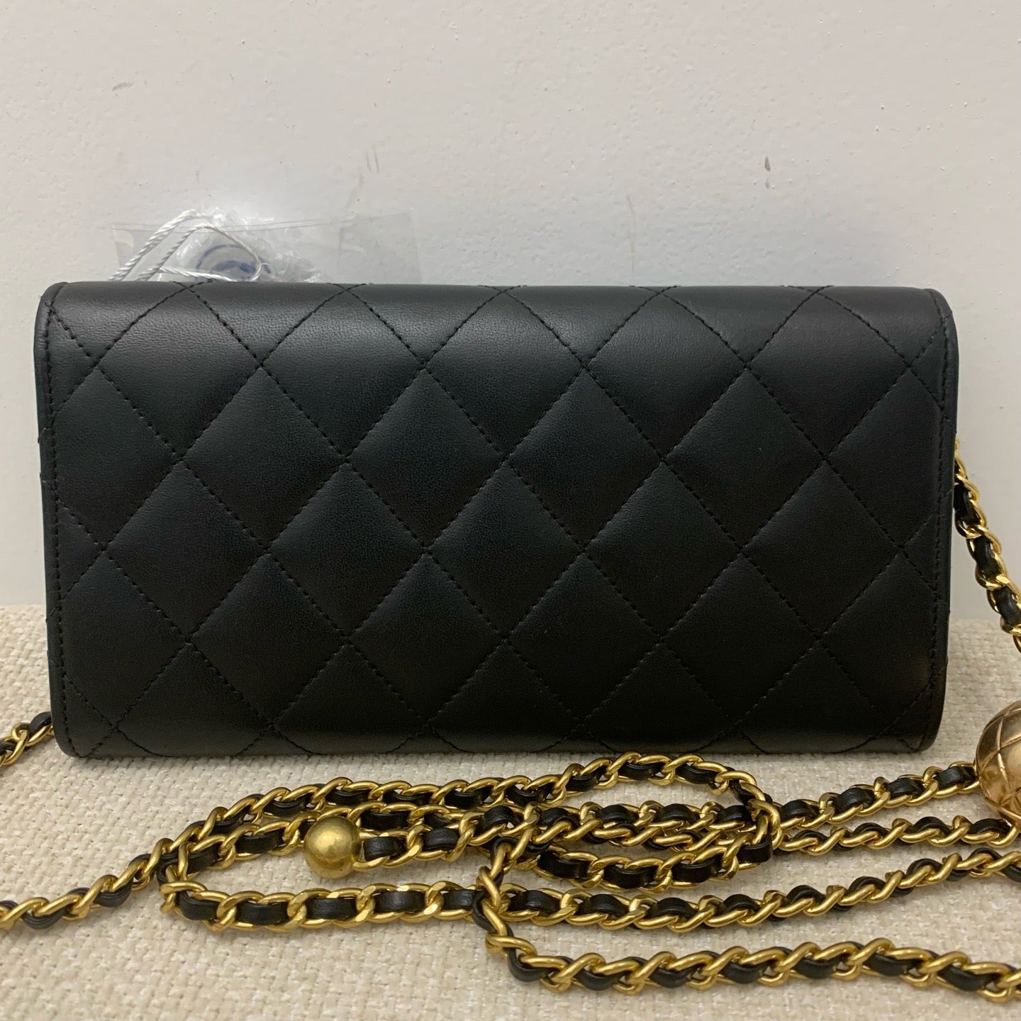 Chanel - Trendy Wallet - Leather - Black - (mini)