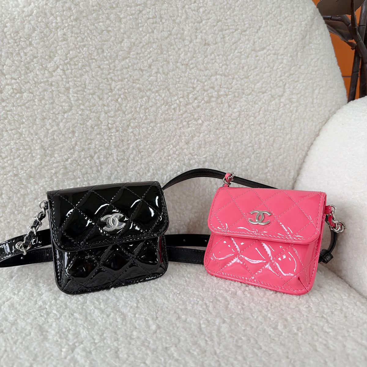 Chanel - Twin Stars - Patent leather - Multicolour - (mini)