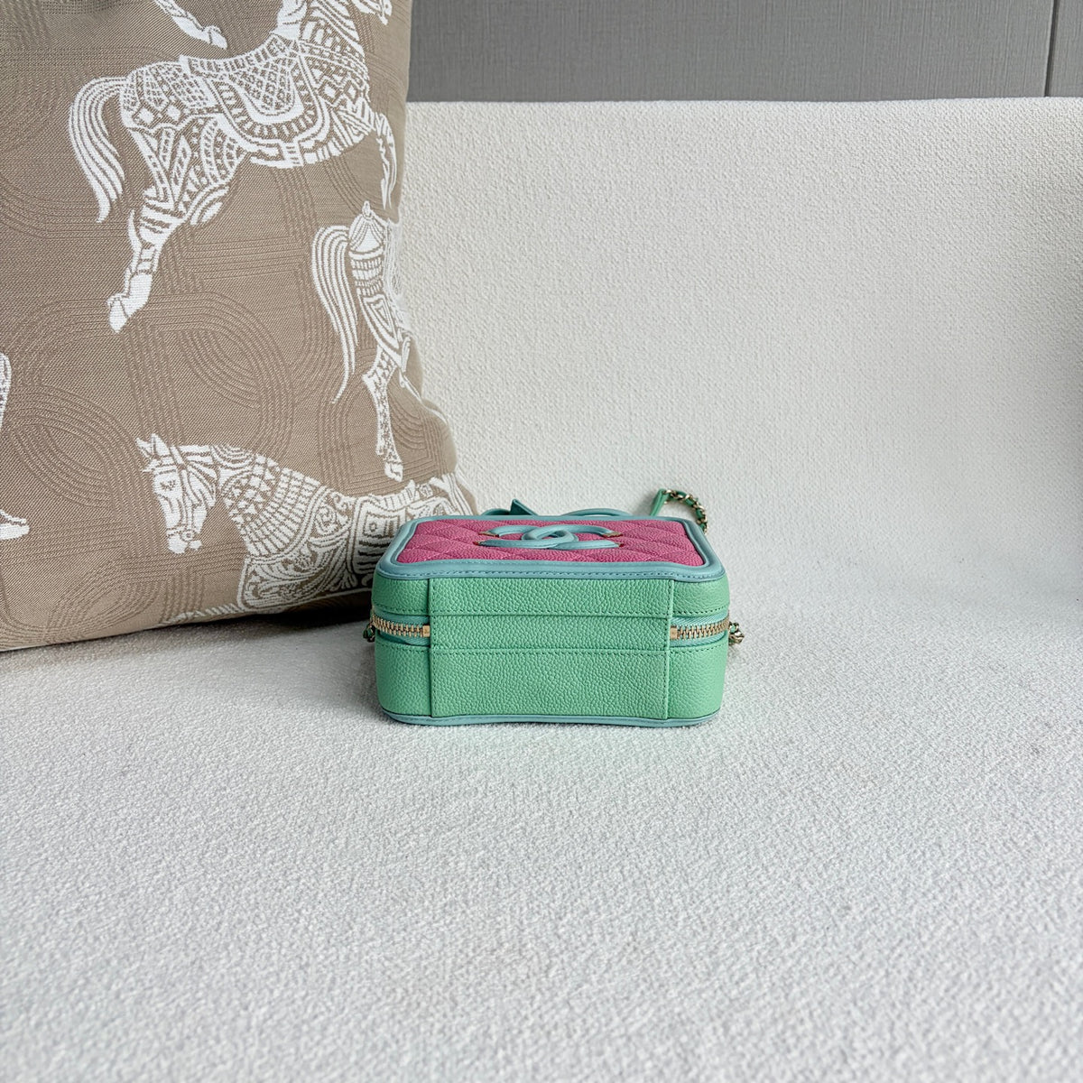 Chanel - Vanity Case Camera Bag - Leather - Multicolour - (mini)