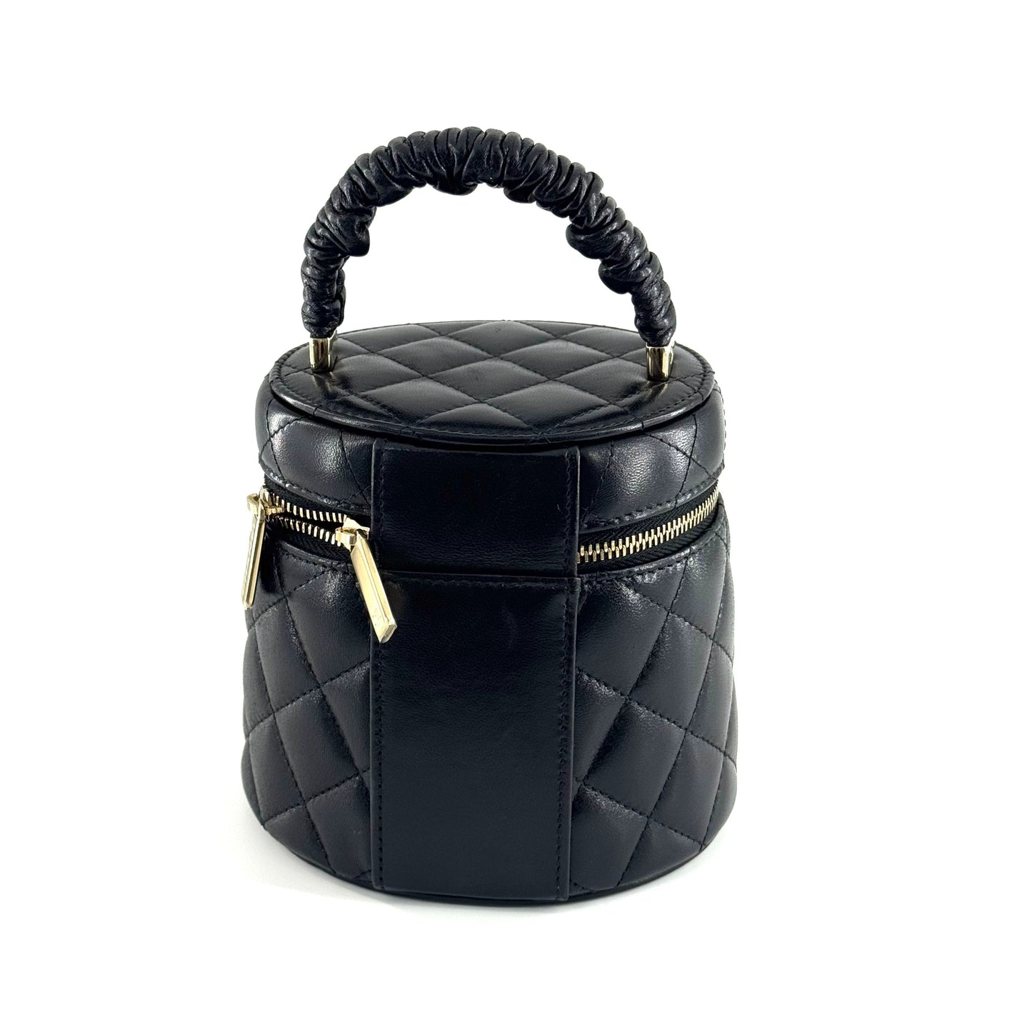 Chanel - Vanity Case - Leather - Black - (mini)