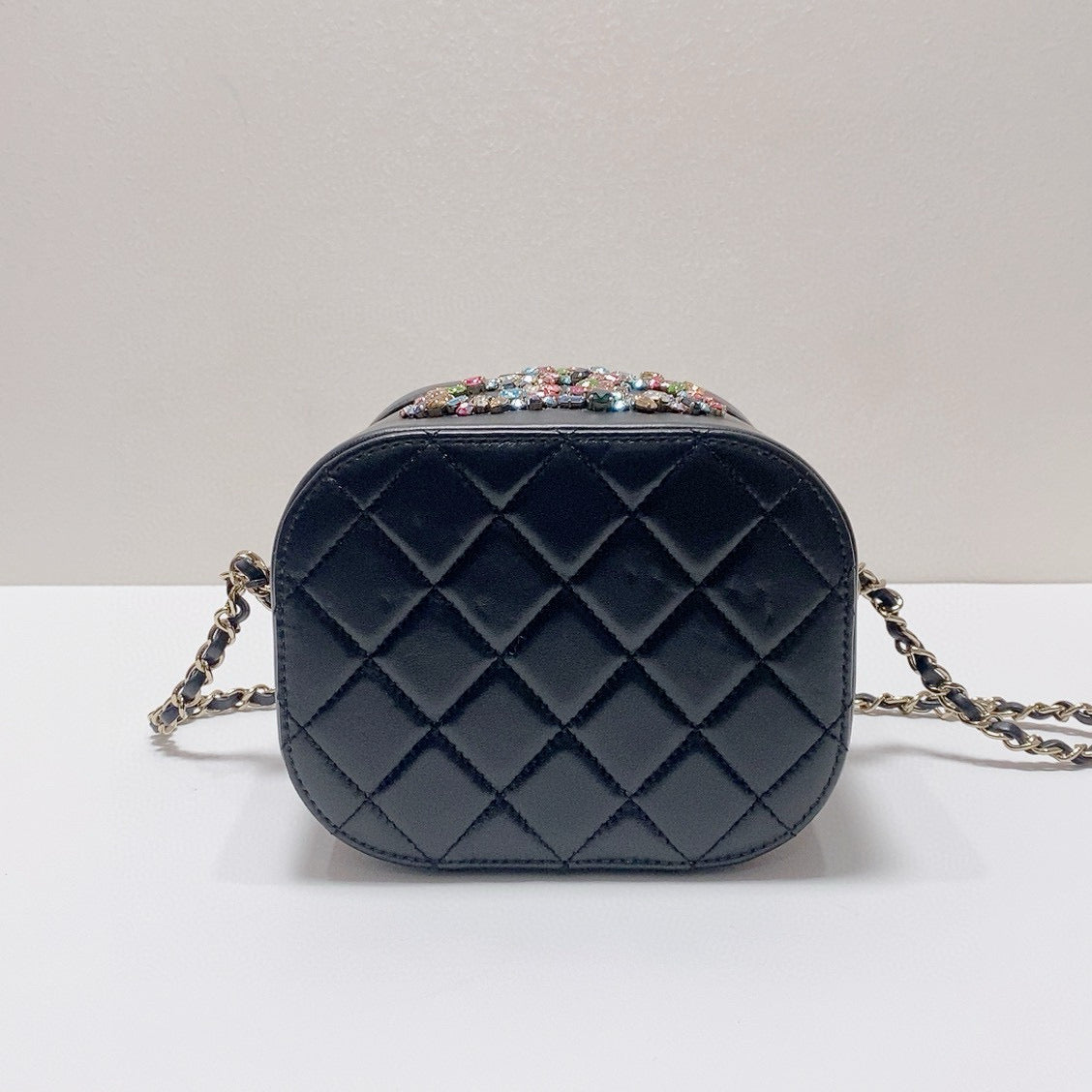 Chanel - Vanity Case - Leather - Black - (mini)
