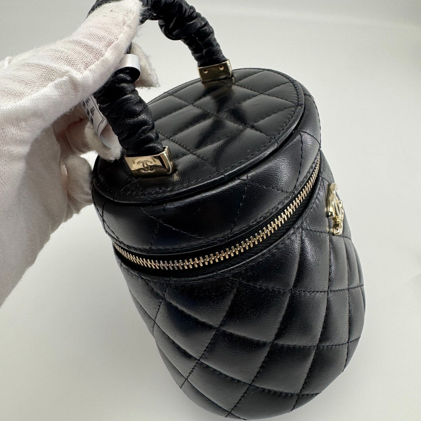 Chanel - Vanity Case - Leather - Black - (mini)