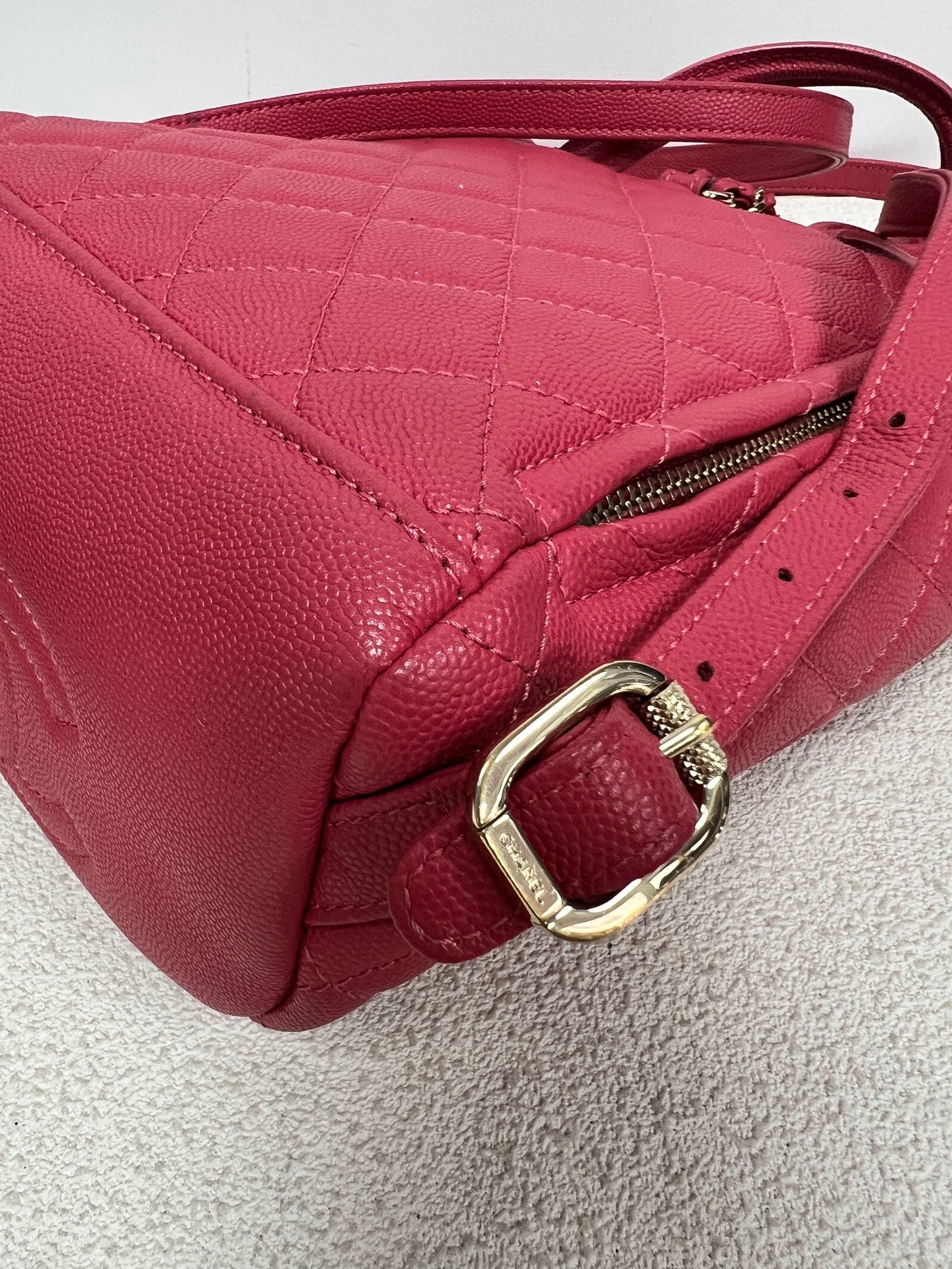 Chanel - Vanity Case - Leather - Pink - (small)