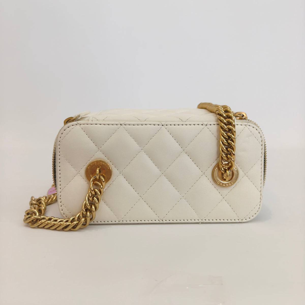 Chanel - Vanity Case - Leather - White