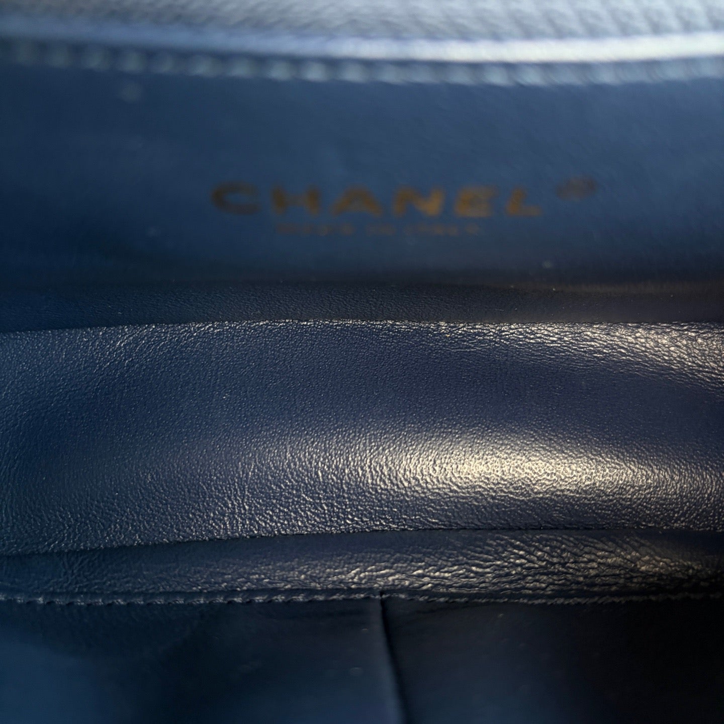 Chanel - Vanity Case - Tweed - Blue - (mini)