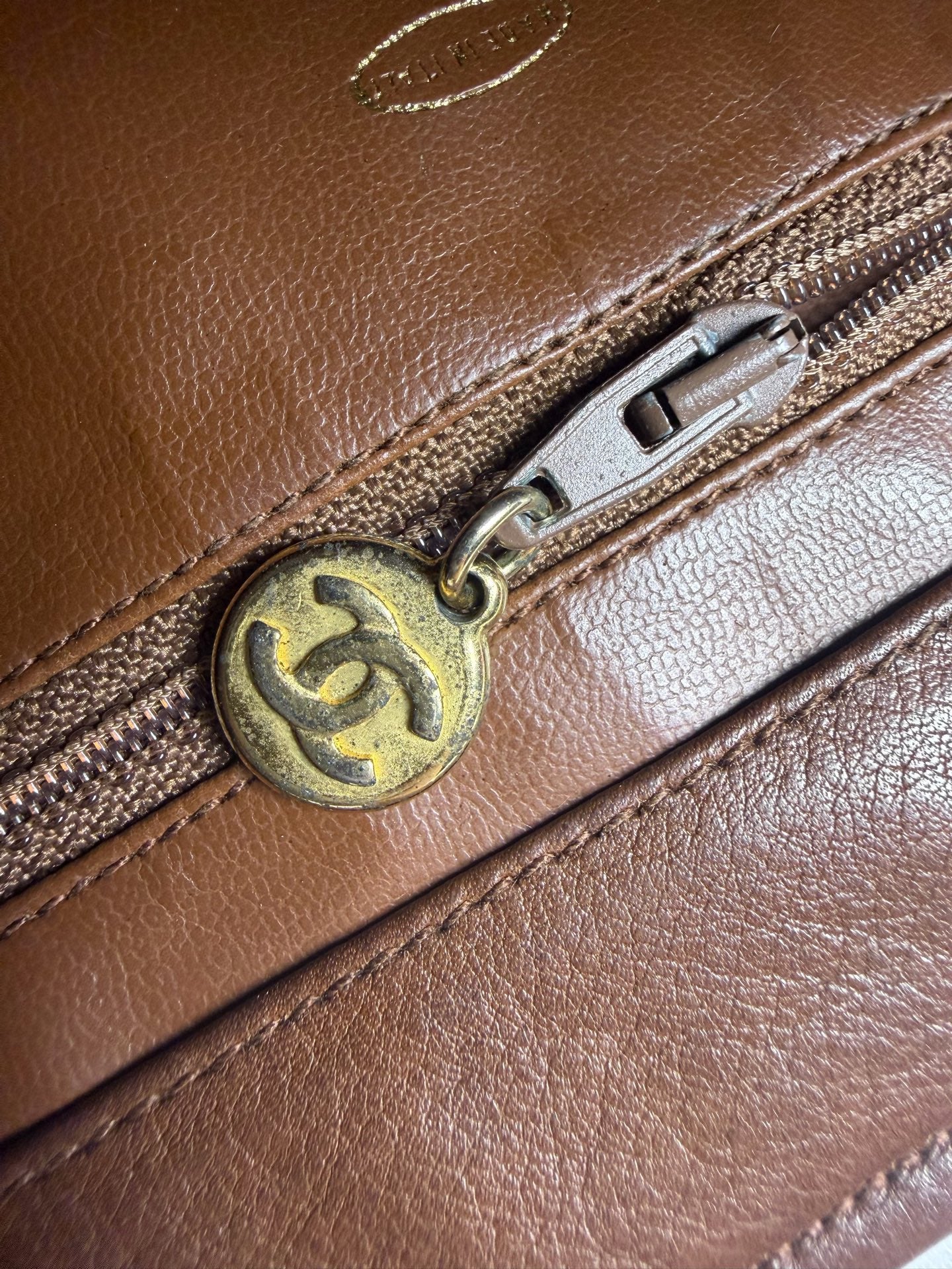 Chanel - Vintage Flap Bag - Denim - Blue - (Other)
