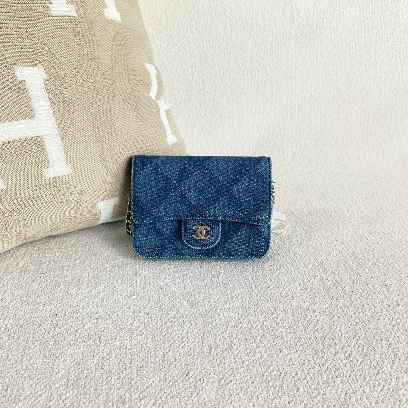 Chanel - Waist bag - Denim - Jeans - Blue - (mini)
