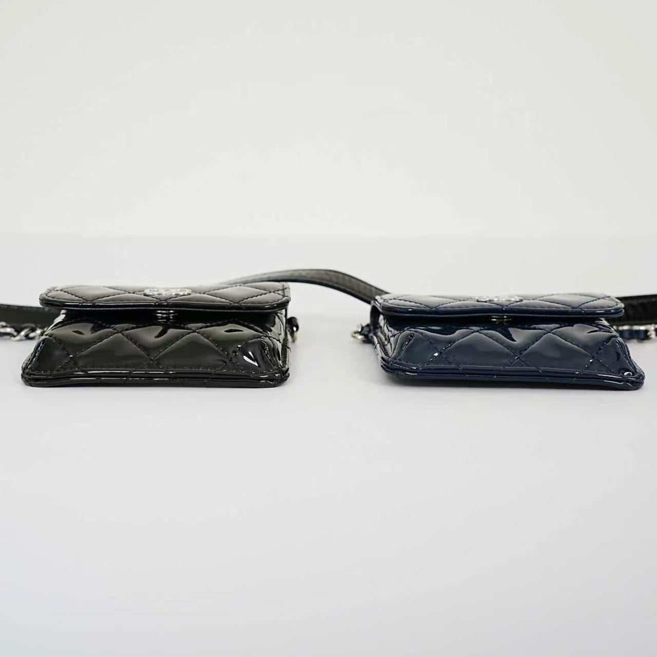 Chanel - Waist Bag - Patent leather - Black - (mini)