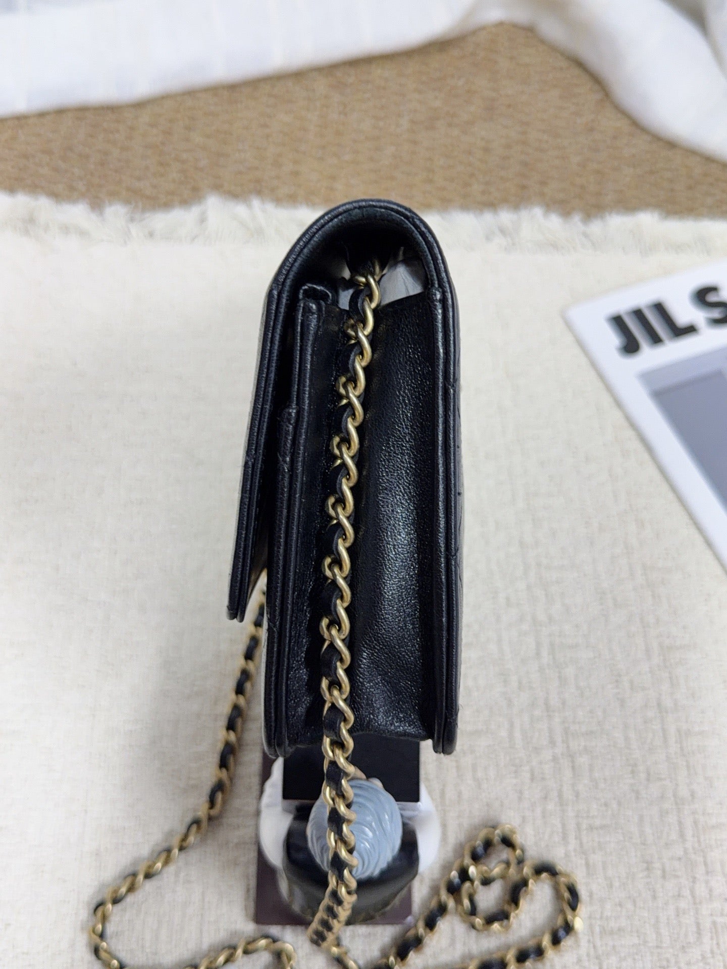 Chanel - Wallet on Chain - Calfskin - Black - (mini)