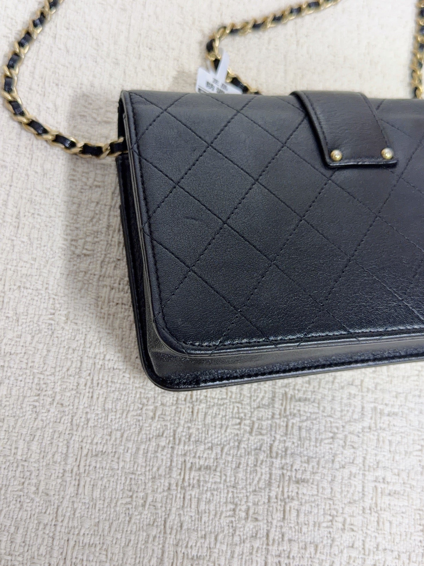 Chanel - Wallet on Chain - Calfskin - Black - (mini)