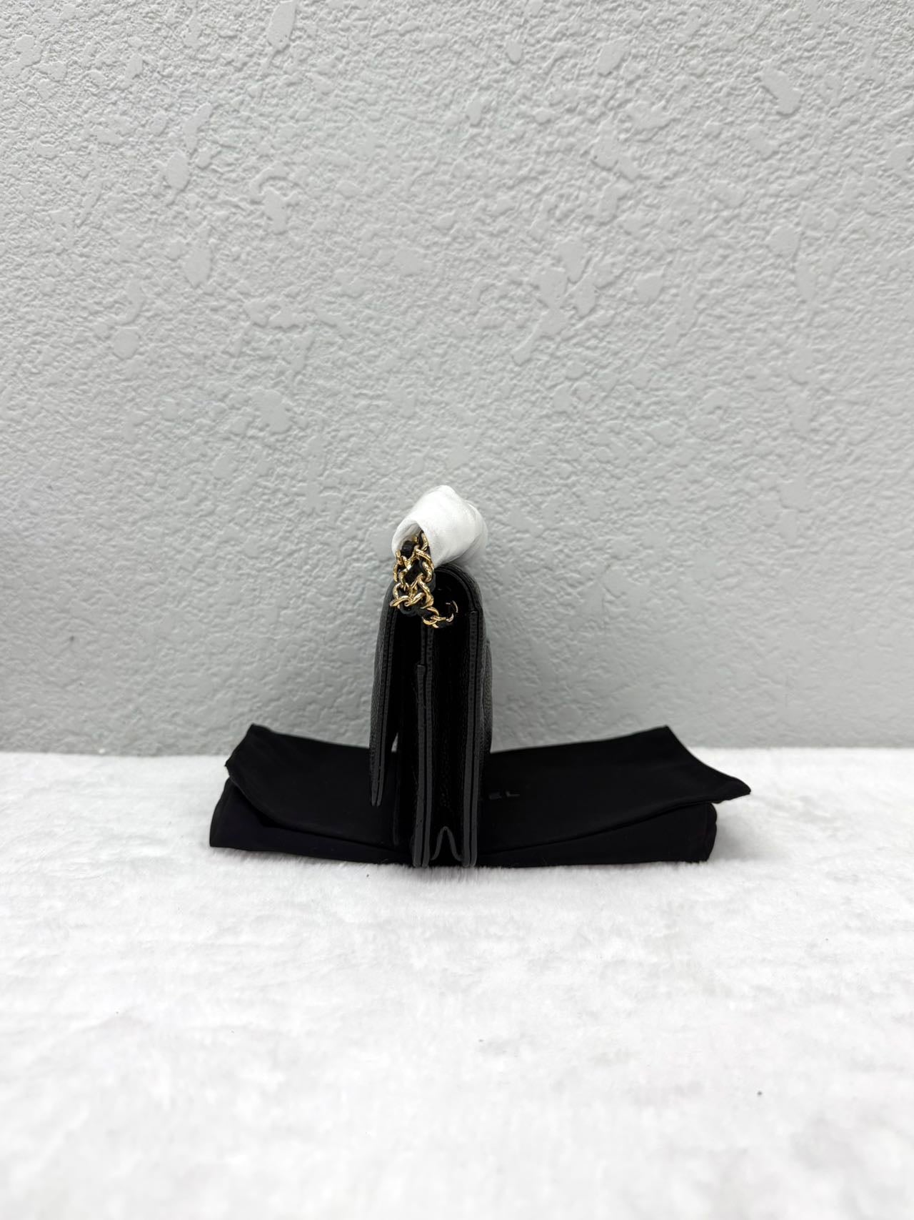 Chanel - Wallet on Chain - Caviar leather - Black - (Mini)
