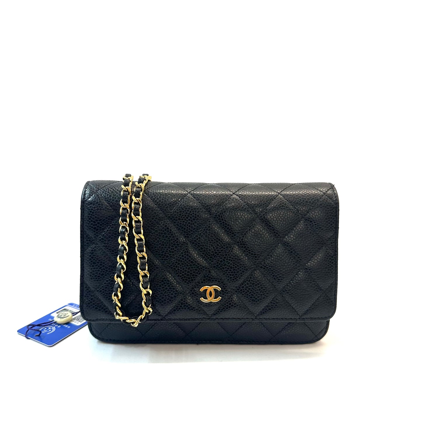 Chanel - Wallet on Chain - Leather - Black - (mini)