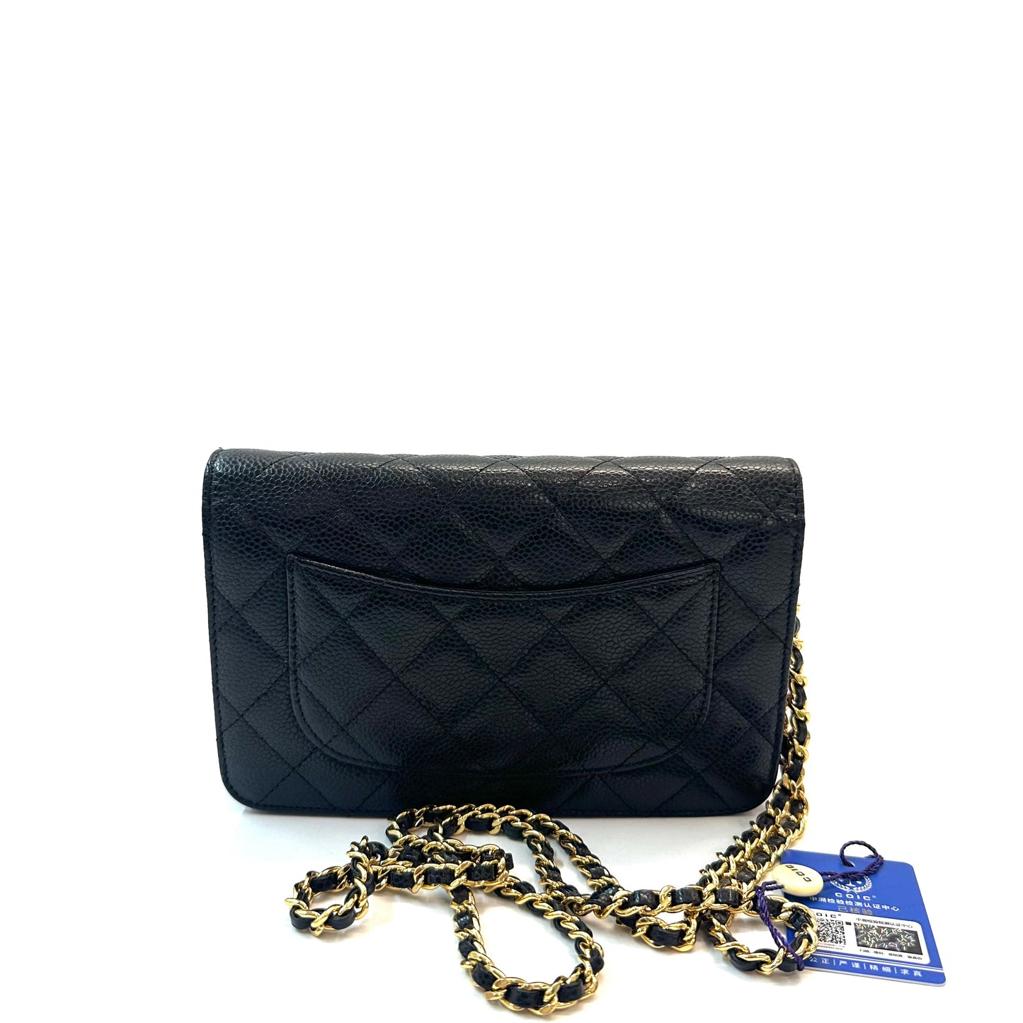 Chanel - Wallet on Chain - Leather - Black - (mini)