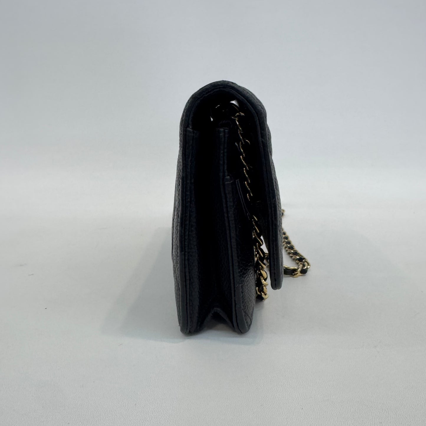 Chanel - Wallet on Chain - Leather - Black - (mini)