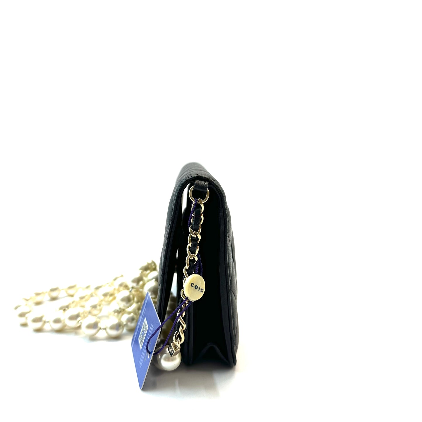Chanel - Wallet on Chain - Leather - Black - (mini)