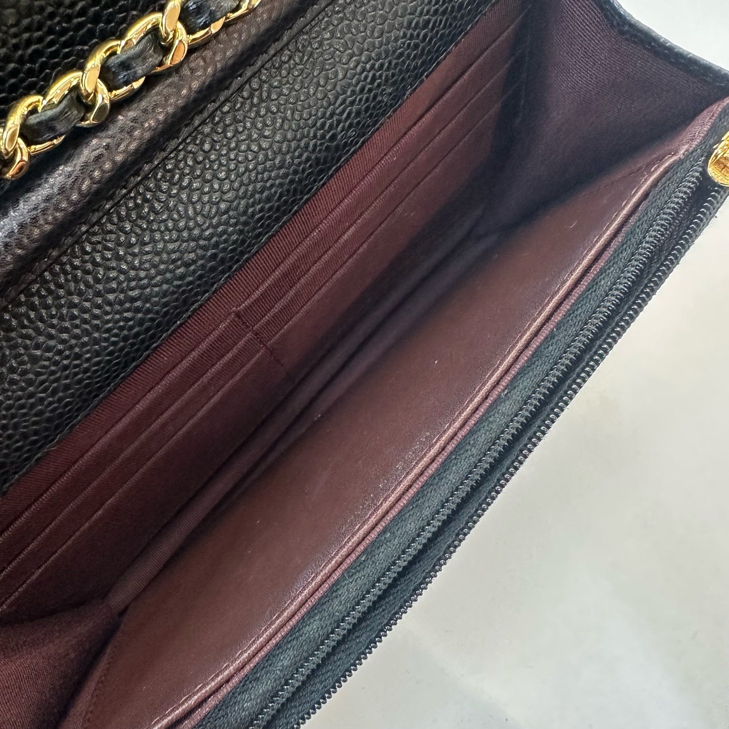 Chanel - Wallet on Chain - Leather - Black - (mini)