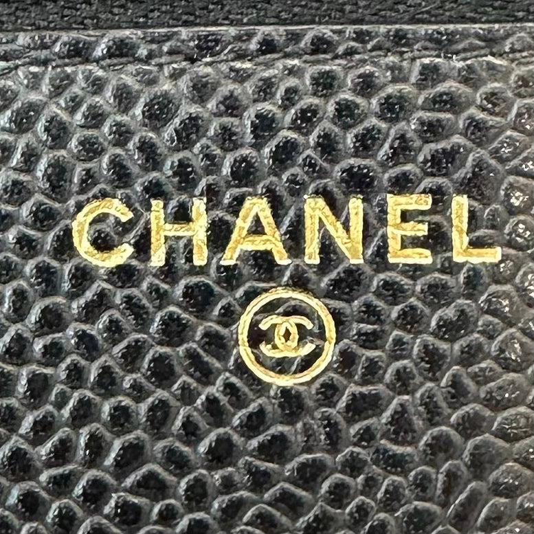 Chanel - Wallet on Chain - Leather - Black - (mini)