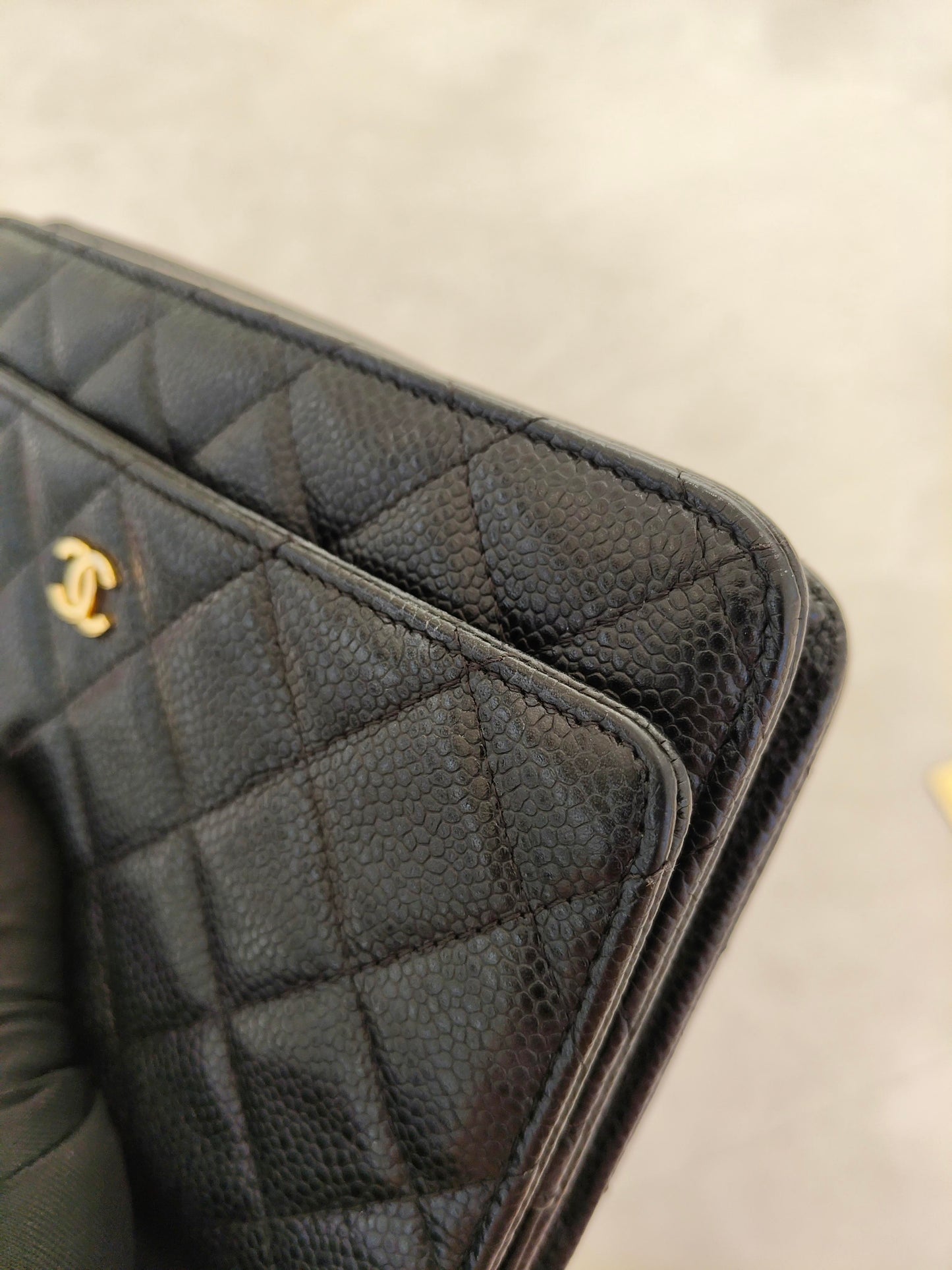 Chanel - Wallet on Chain - Leather - Black - (mini)