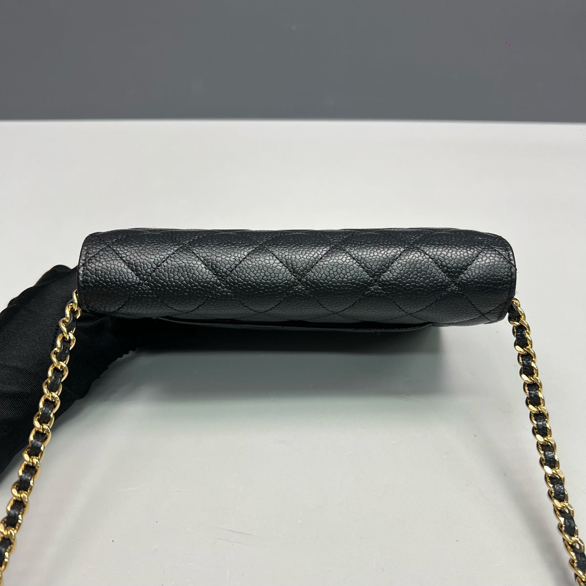 Chanel - Wallet on Chain - Leather - Black - (small)