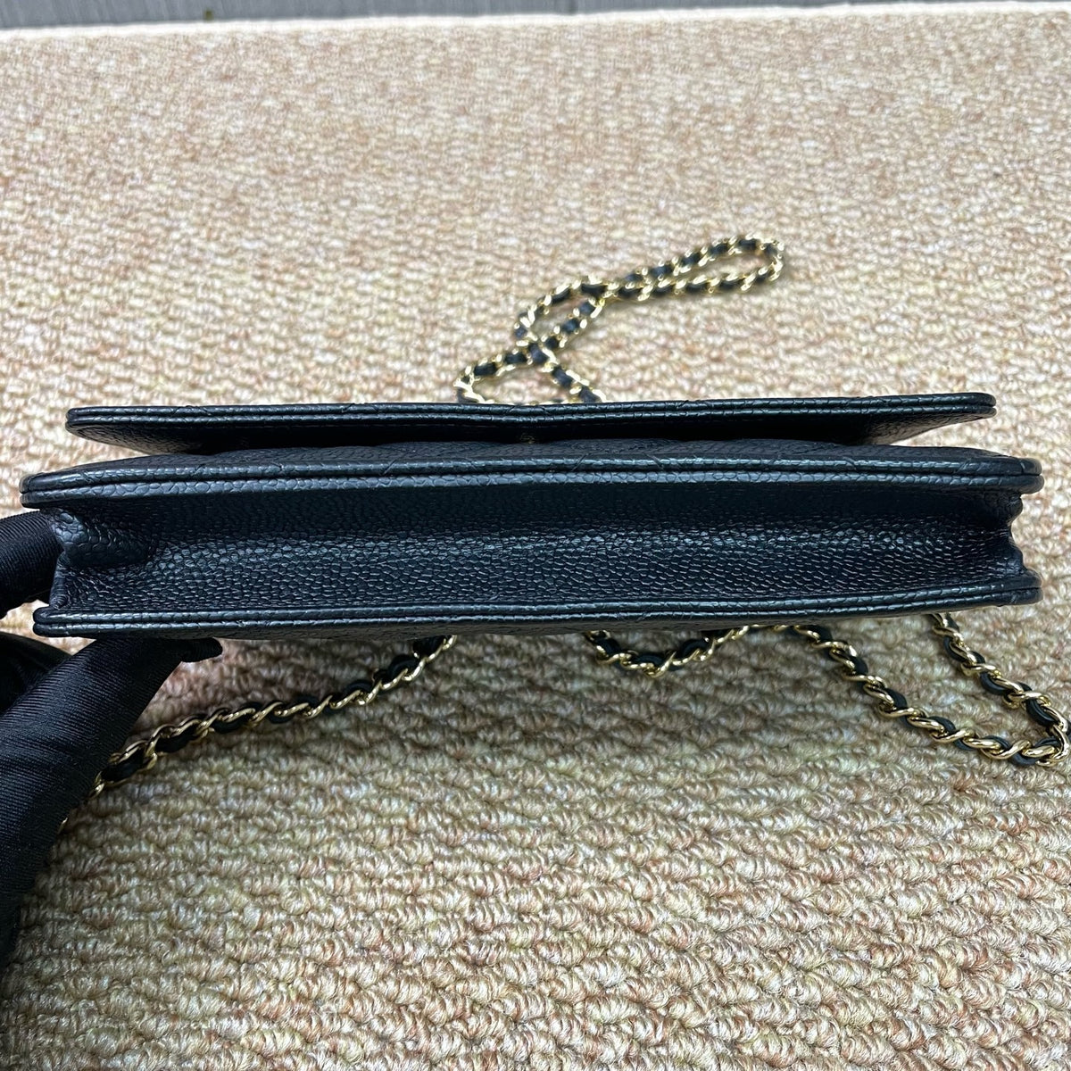 Chanel - Wallet on Chain - Leather - Black - (small)