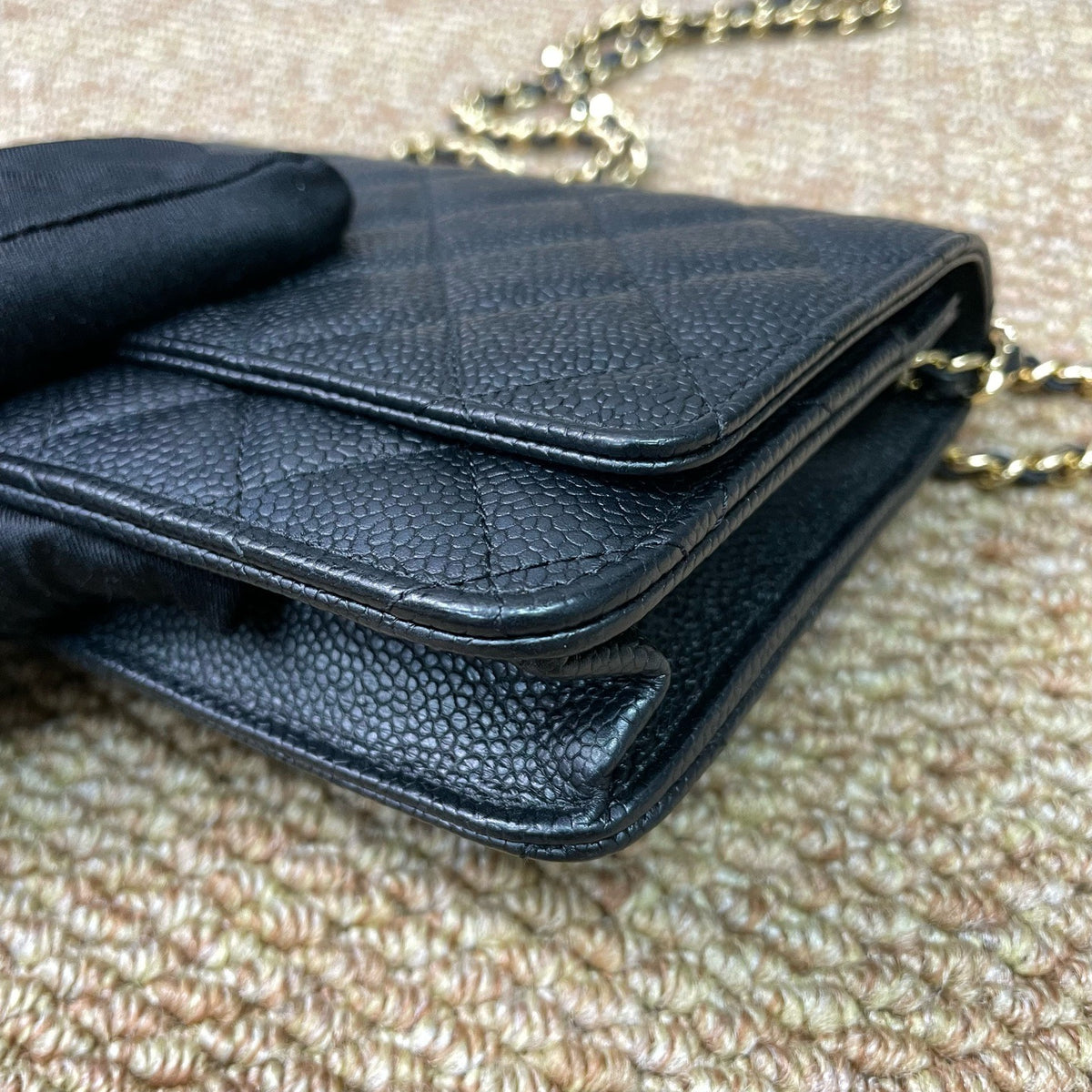 Chanel - Wallet on Chain - Leather - Black - (small)