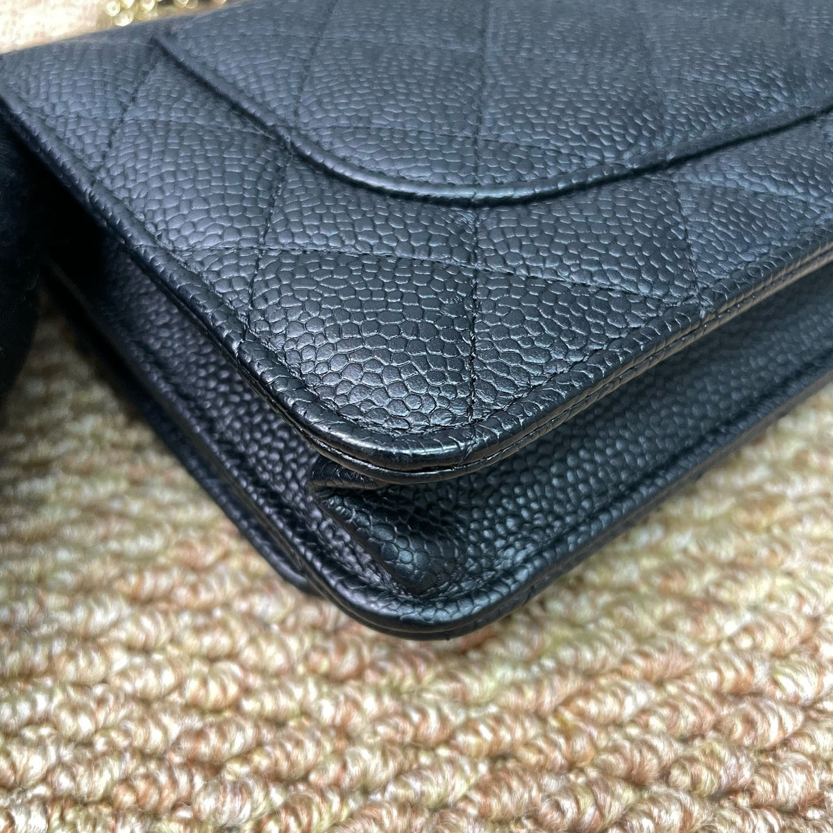 Chanel - Wallet on Chain - Leather - Black - (small)