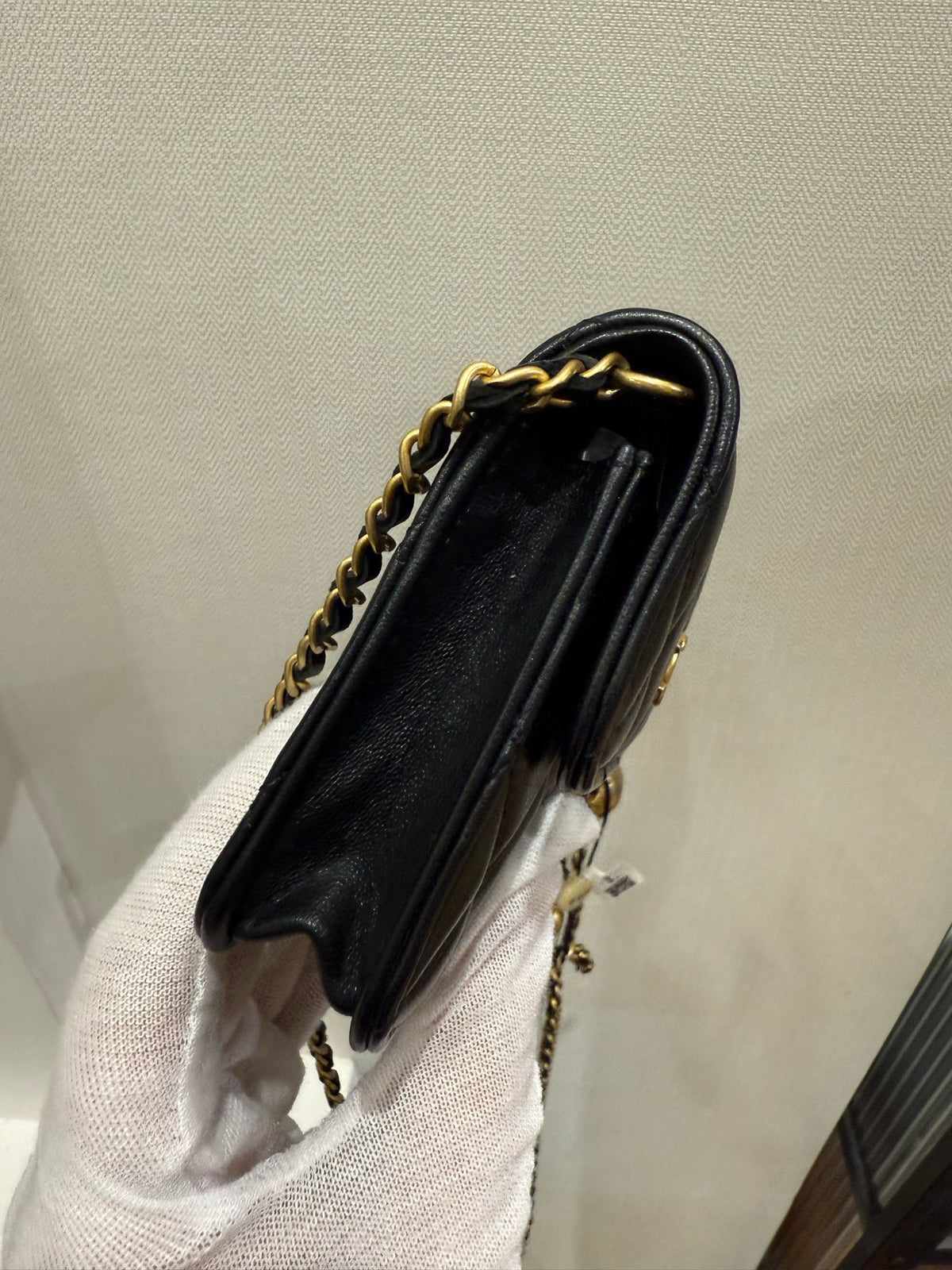 Chanel - Wallet on Chain Mini - Leather - Black - (mini)