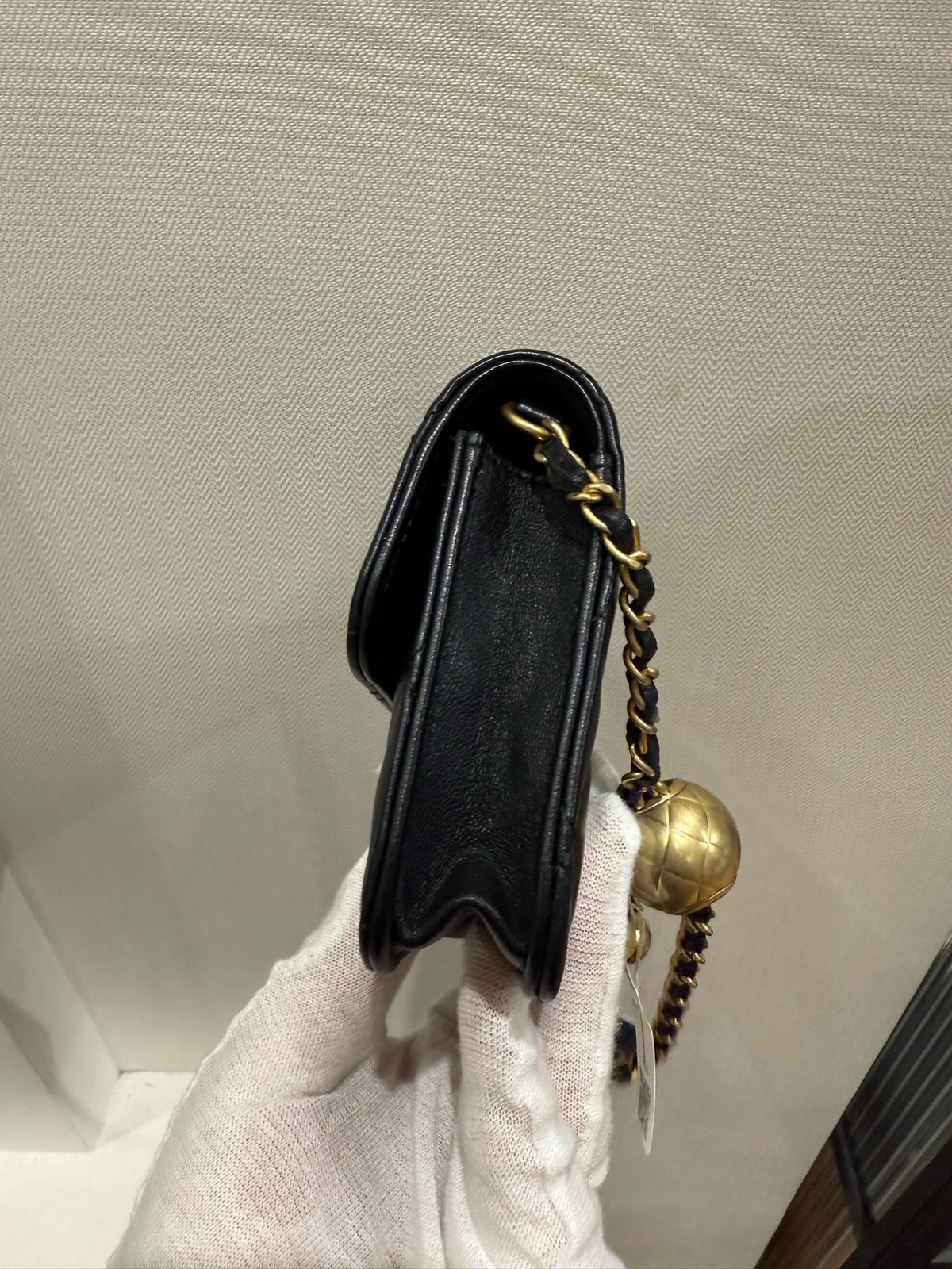 Chanel - Wallet on Chain Mini - Leather - Black - (mini)