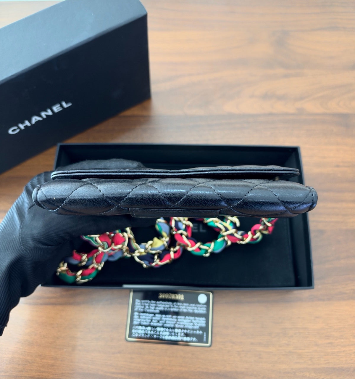 Chanel - Wallet on Chain Mini - Leather - Black - (Mini)