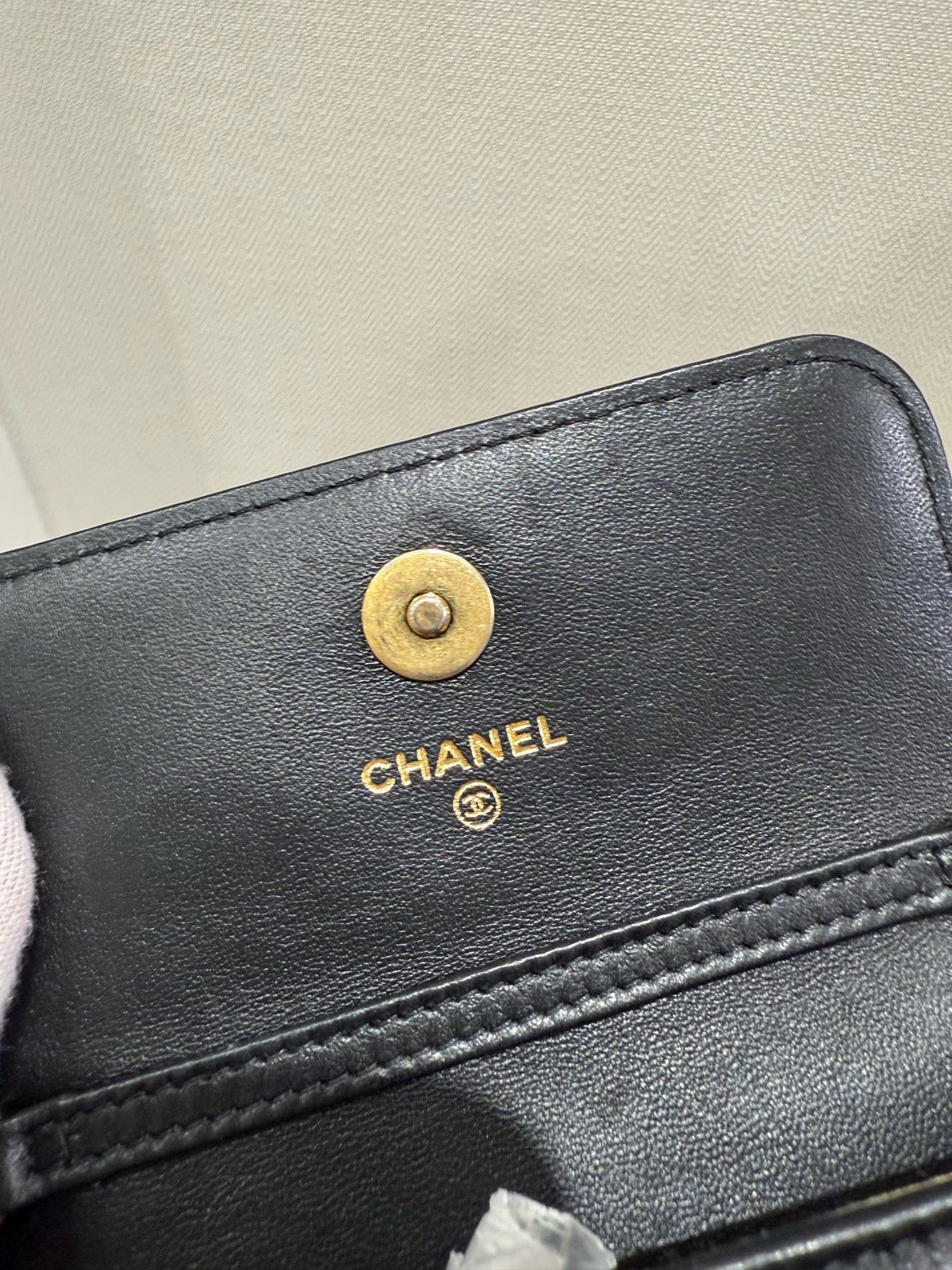 Chanel - Wallet on Chain Mini - Leather - Black - (mini)