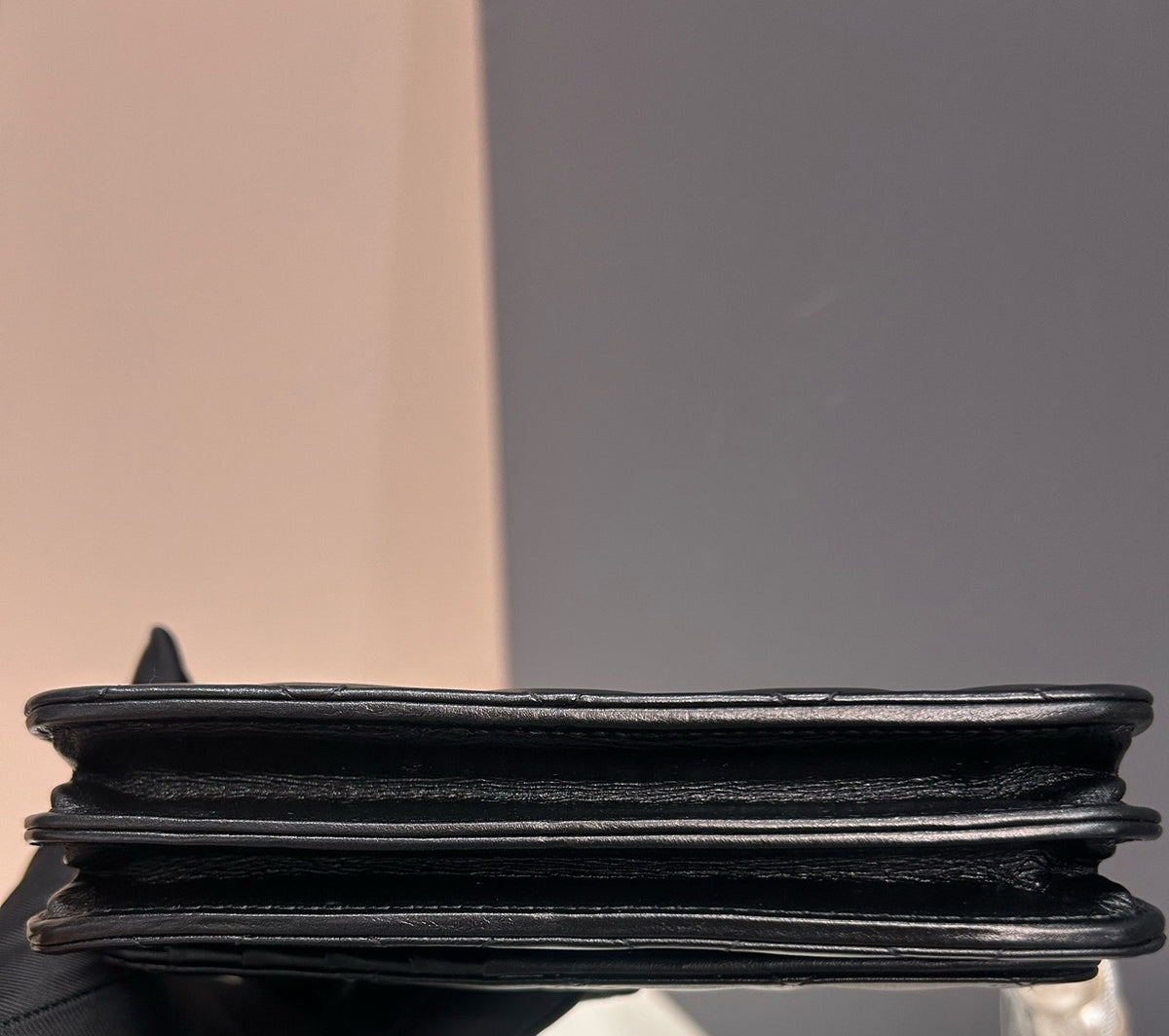 Chanel - Wallet on Chain Mini - Leather - Black - (mini)