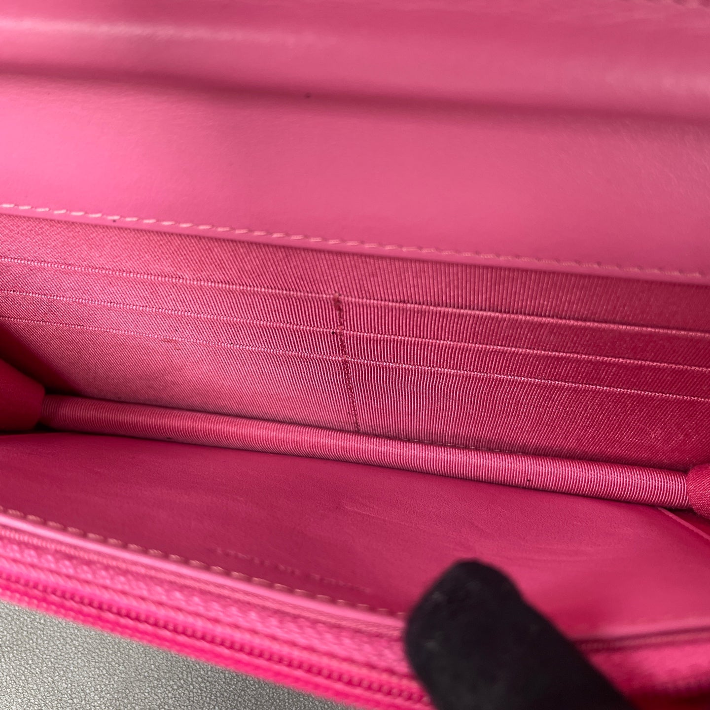 Chanel Wallet On Chain (WOC) Leather Pink - view 2