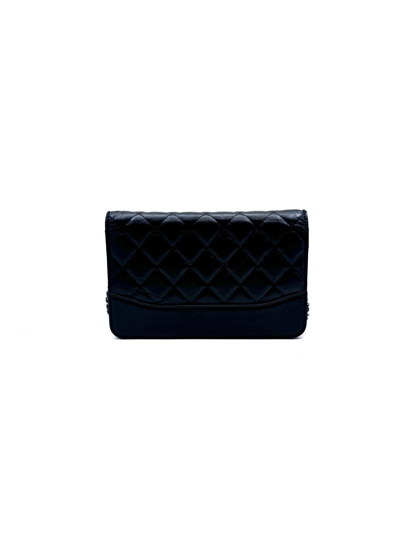Chanel - Wallet on Chain (WOC) - Calfskin leather - Black - (Mini)