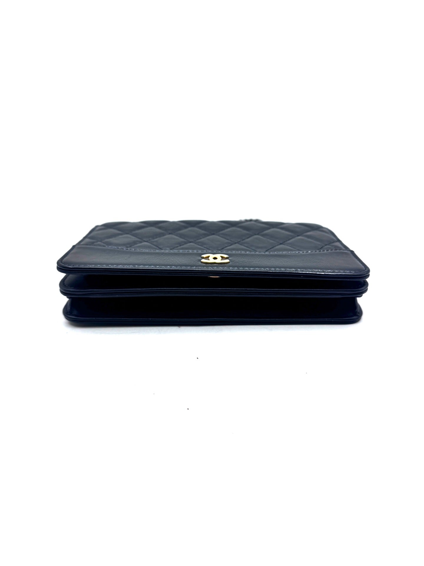 Chanel - Wallet on Chain (WOC) - Calfskin leather - Black - (Mini)
